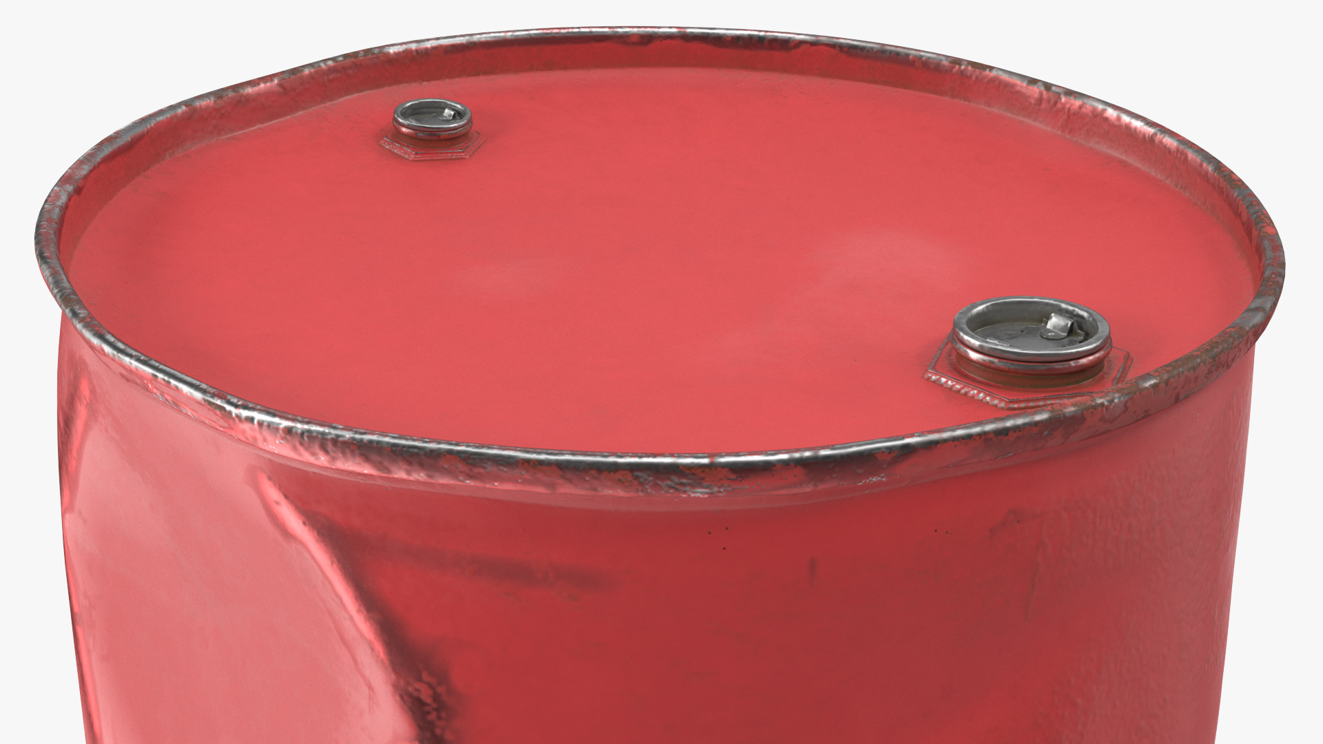 Rusty Crude Oil Barrel 3D