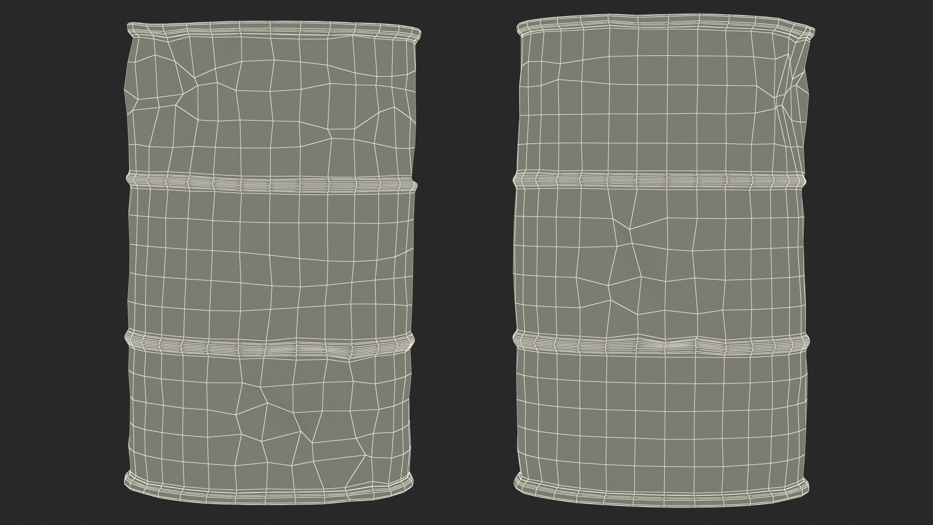 Rusty Crude Oil Barrel 3D