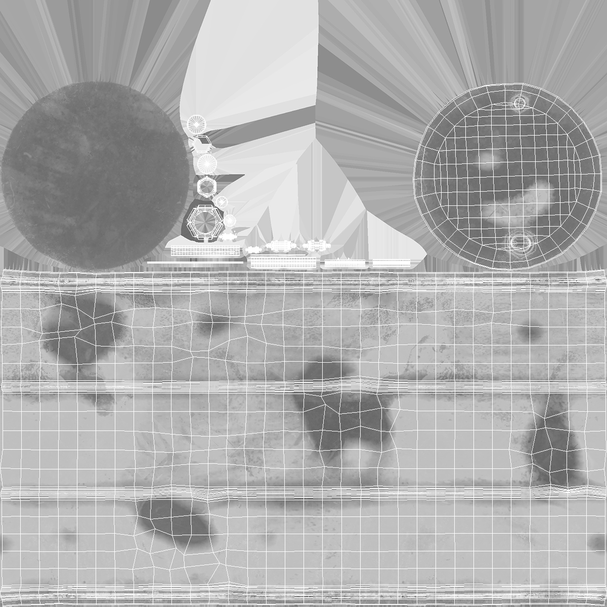 Rusty Crude Oil Barrel 3D