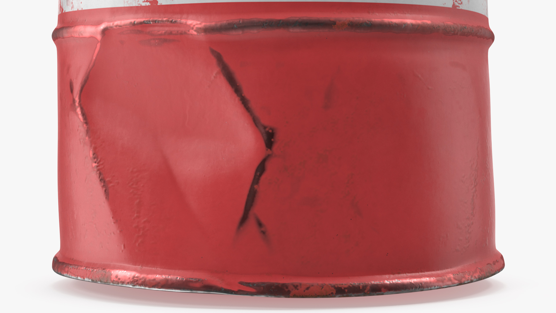 Rusty Crude Oil Barrel 3D