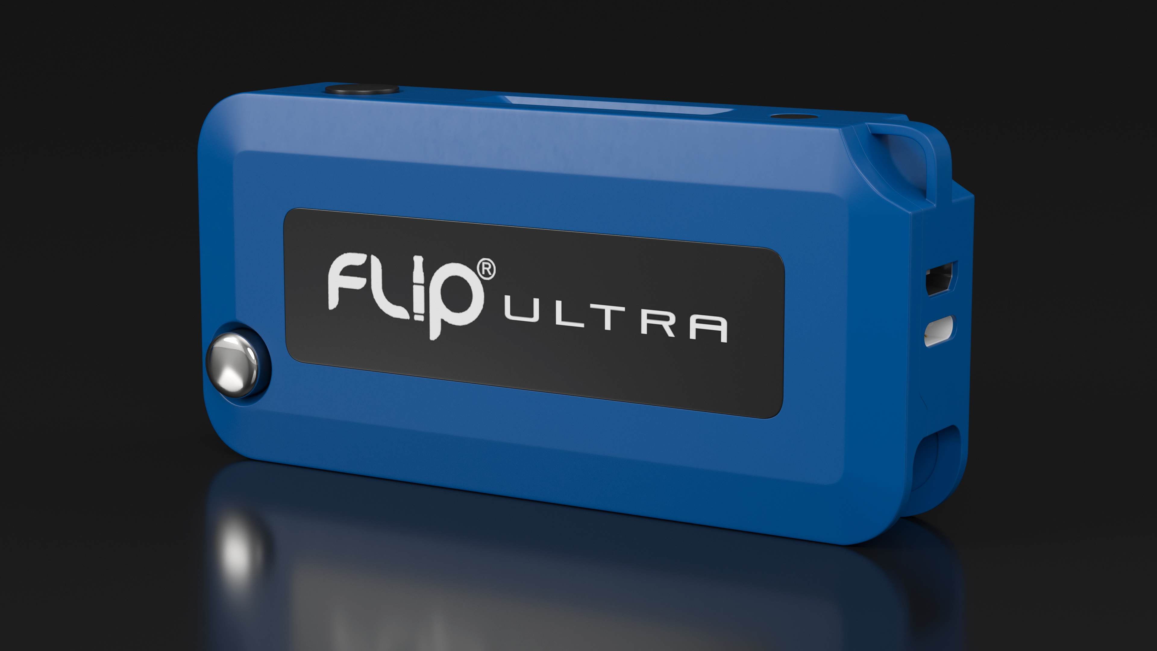 3D Vape Mod O2VAPE Flip Ultra Blue
