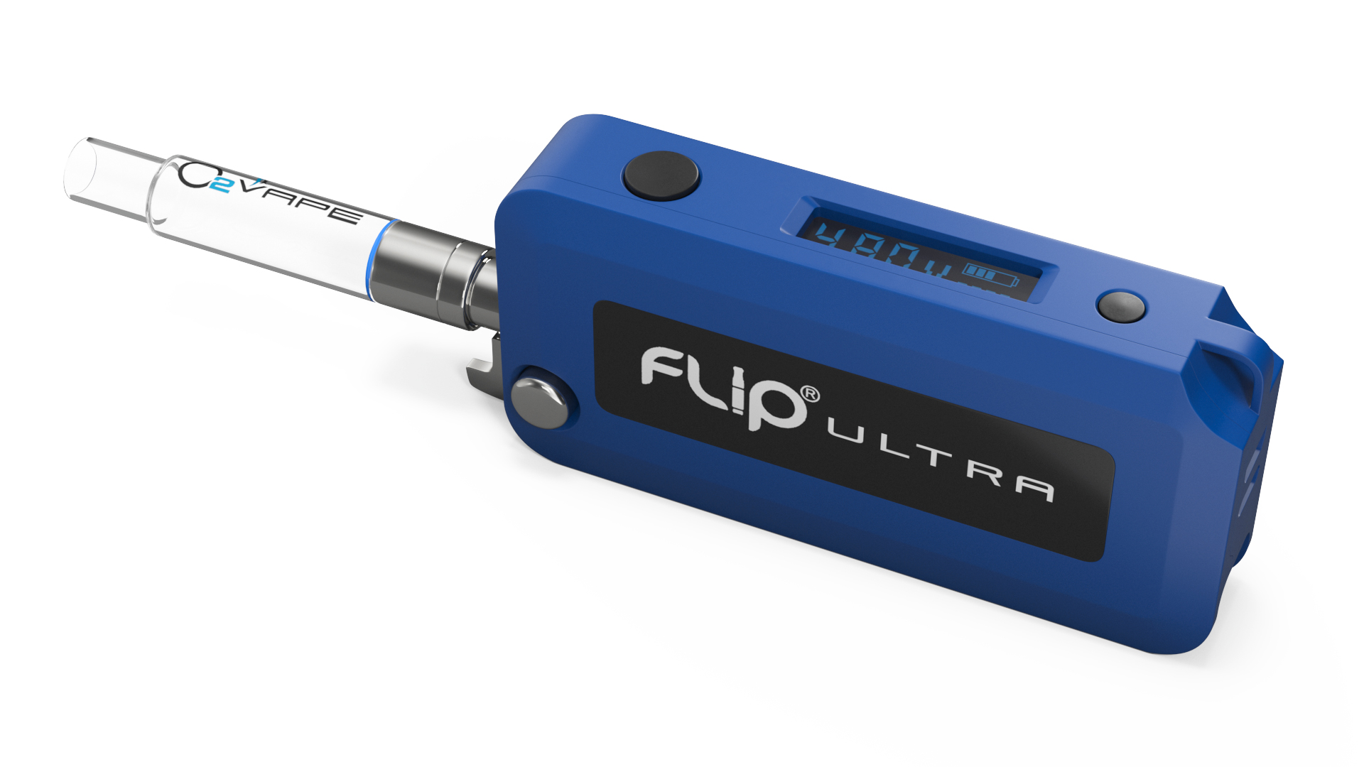 3D Vape Mod O2VAPE Flip Ultra Blue