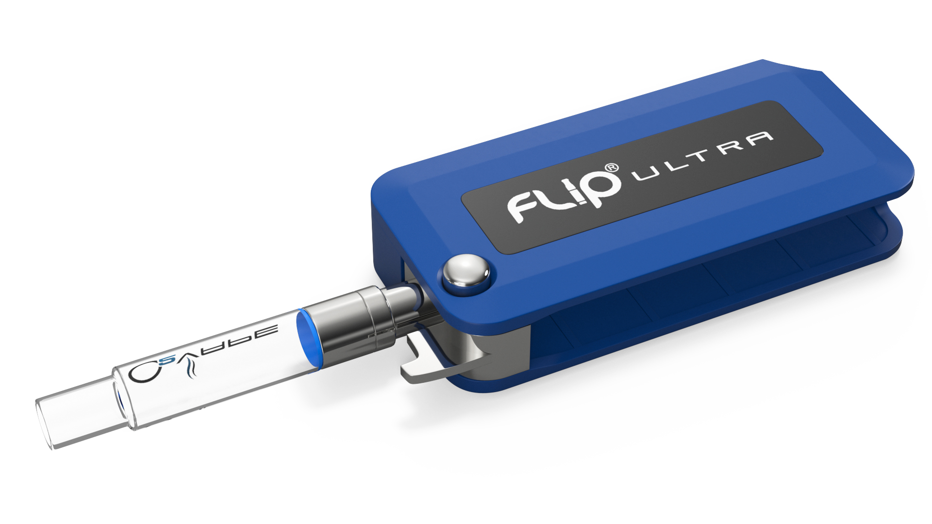 3D Vape Mod O2VAPE Flip Ultra Blue
