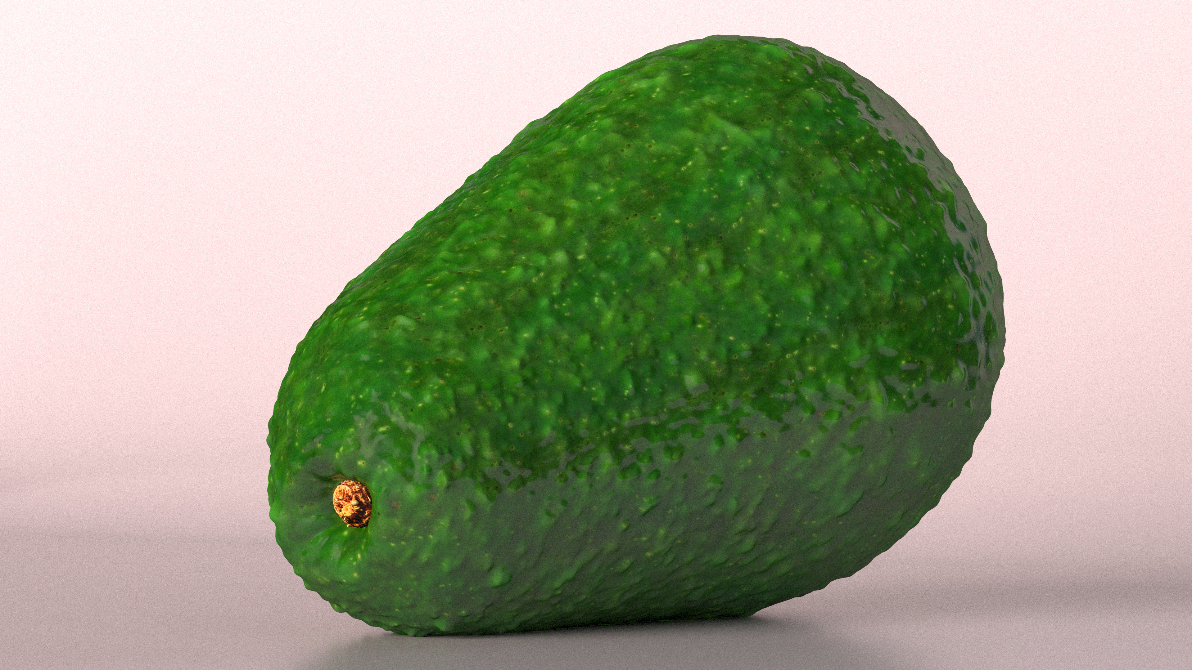 Avocado Fuerte 3D model