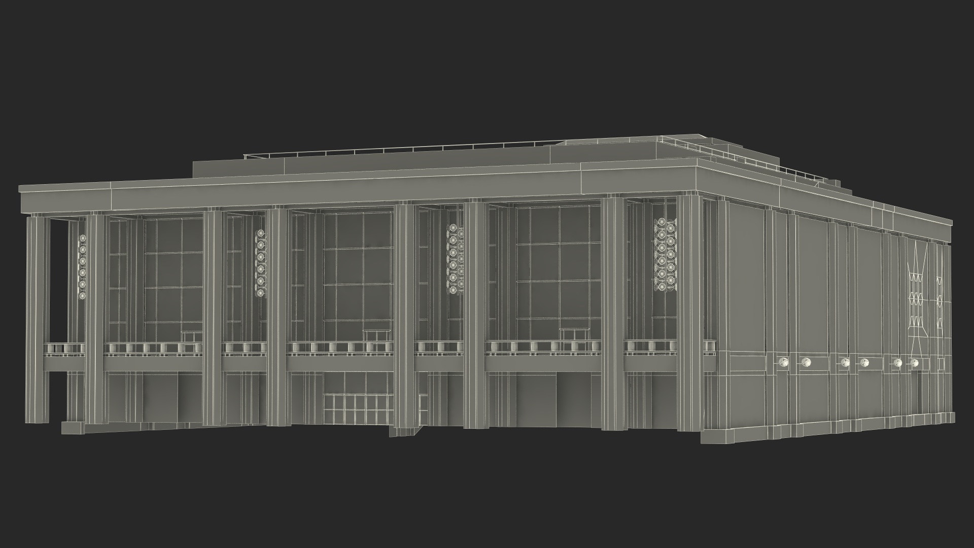 3D David Koch Theater model
