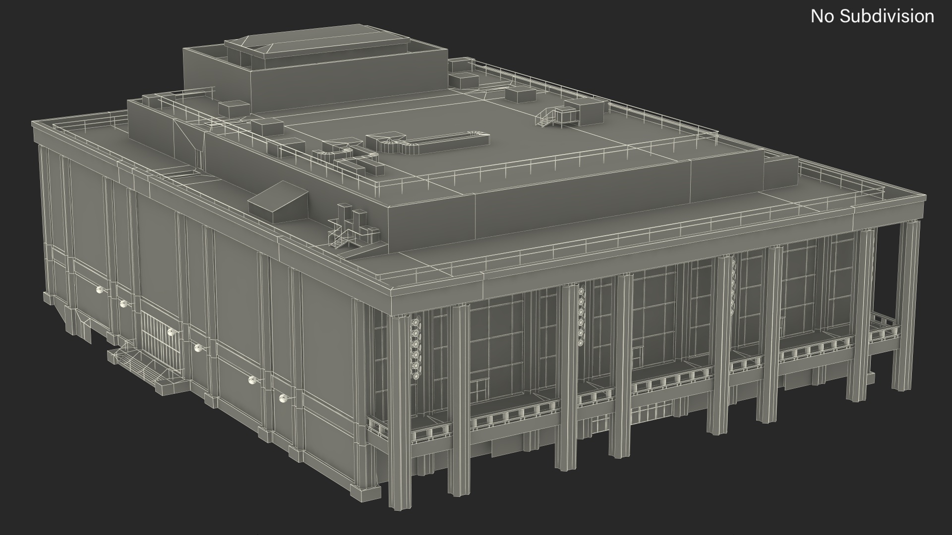 3D David Koch Theater model