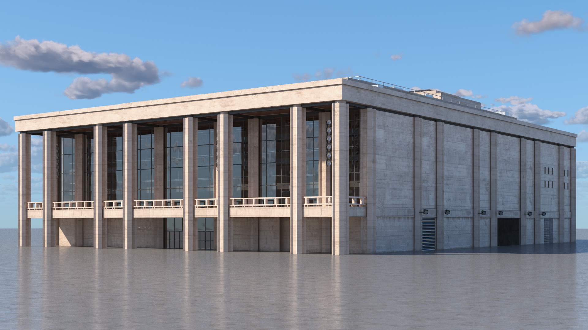 3D David Koch Theater model