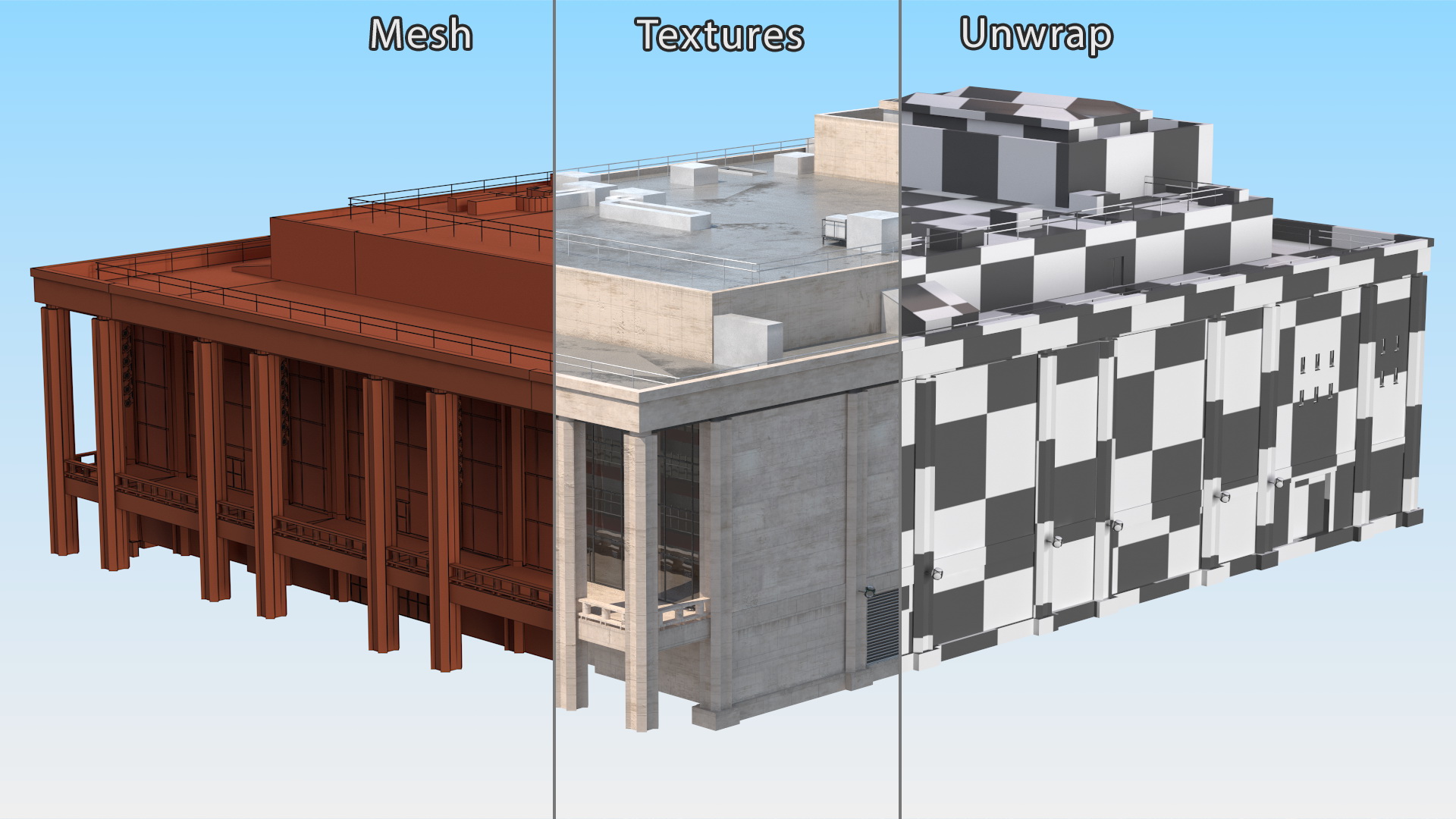 3D David Koch Theater model