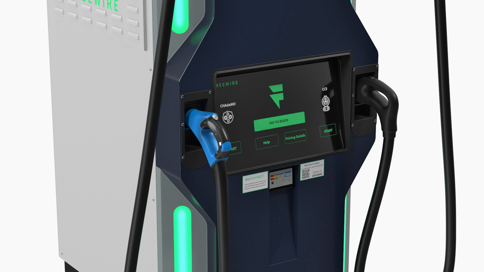 Freewire Ultrafast EV Boost Charger 200 3D model