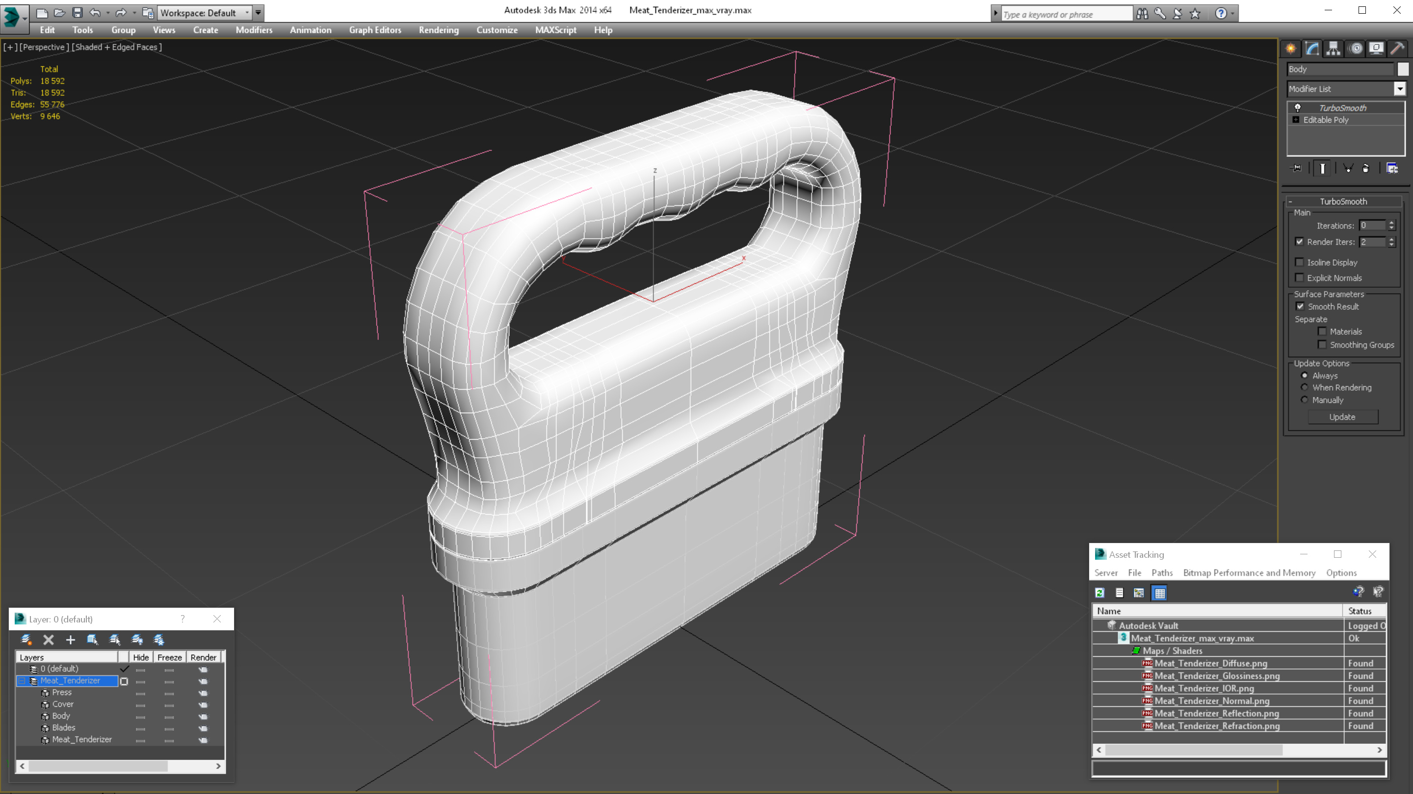 3D model Meat Tenderizer