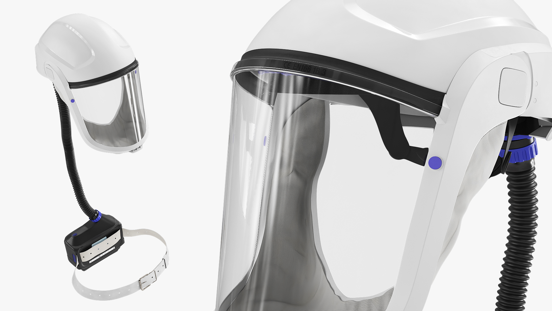 Powered Air Safety Helmet - view 2
