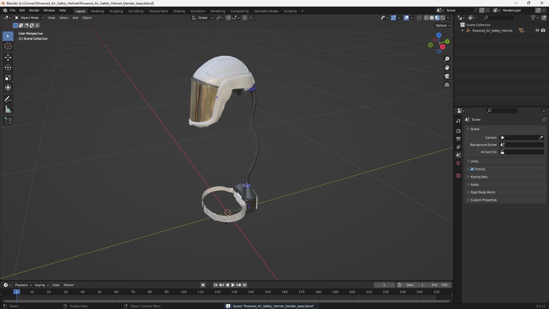 Powered Air Safety Helmet - view 10