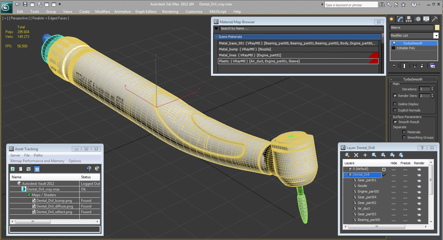 Dental Drill 3D