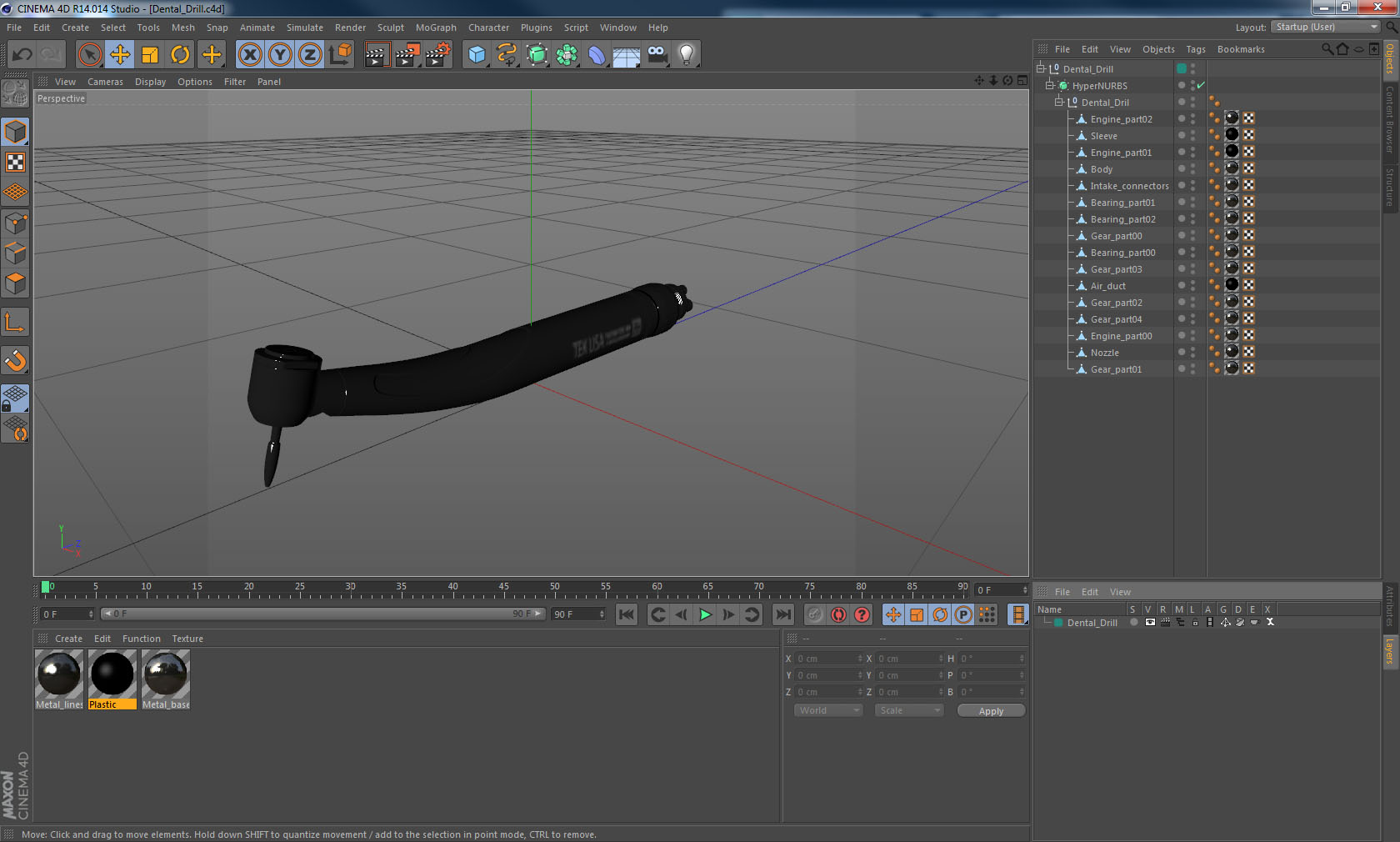Dental Drill 3D