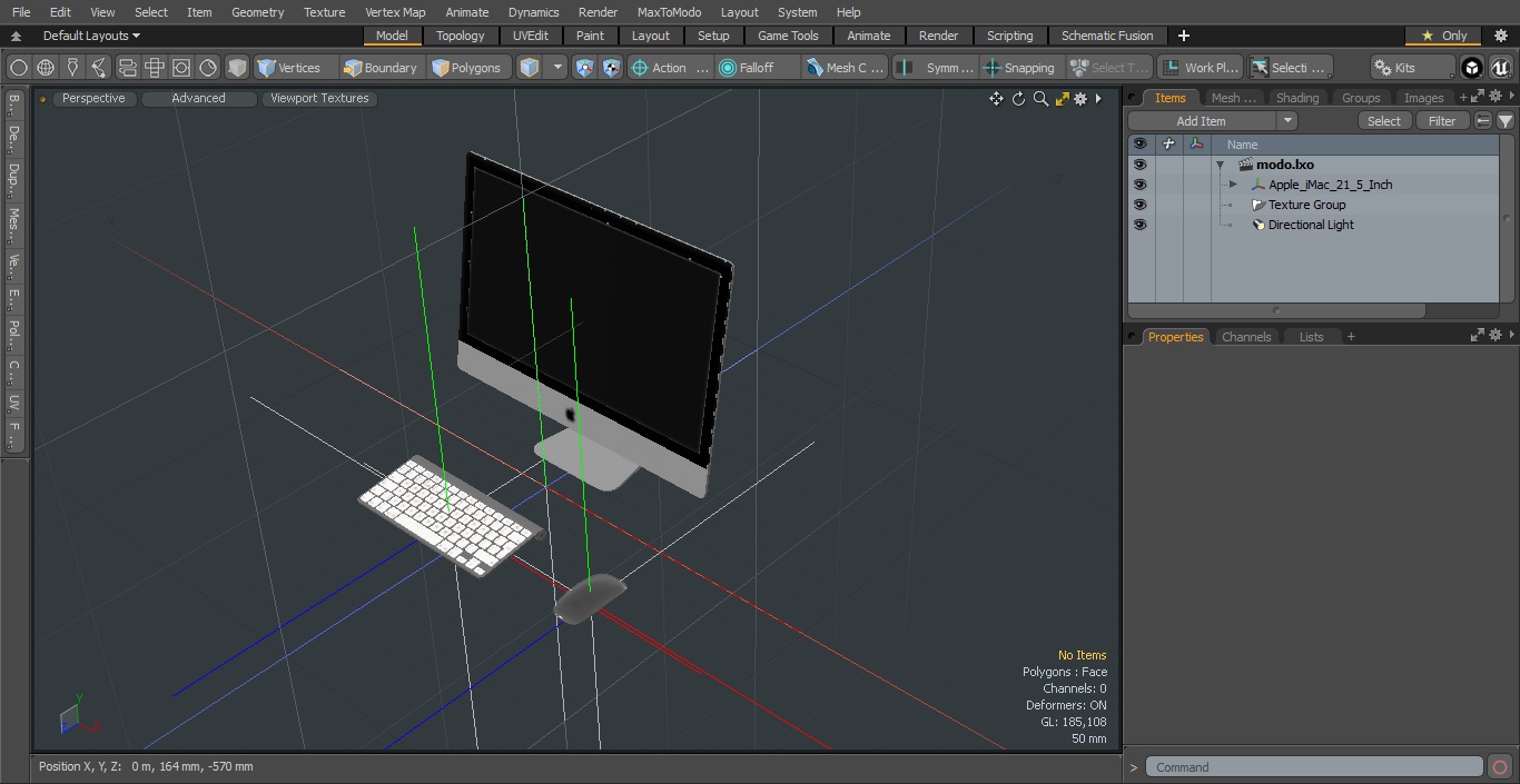 3D model Apple iMac 21.5 Inch