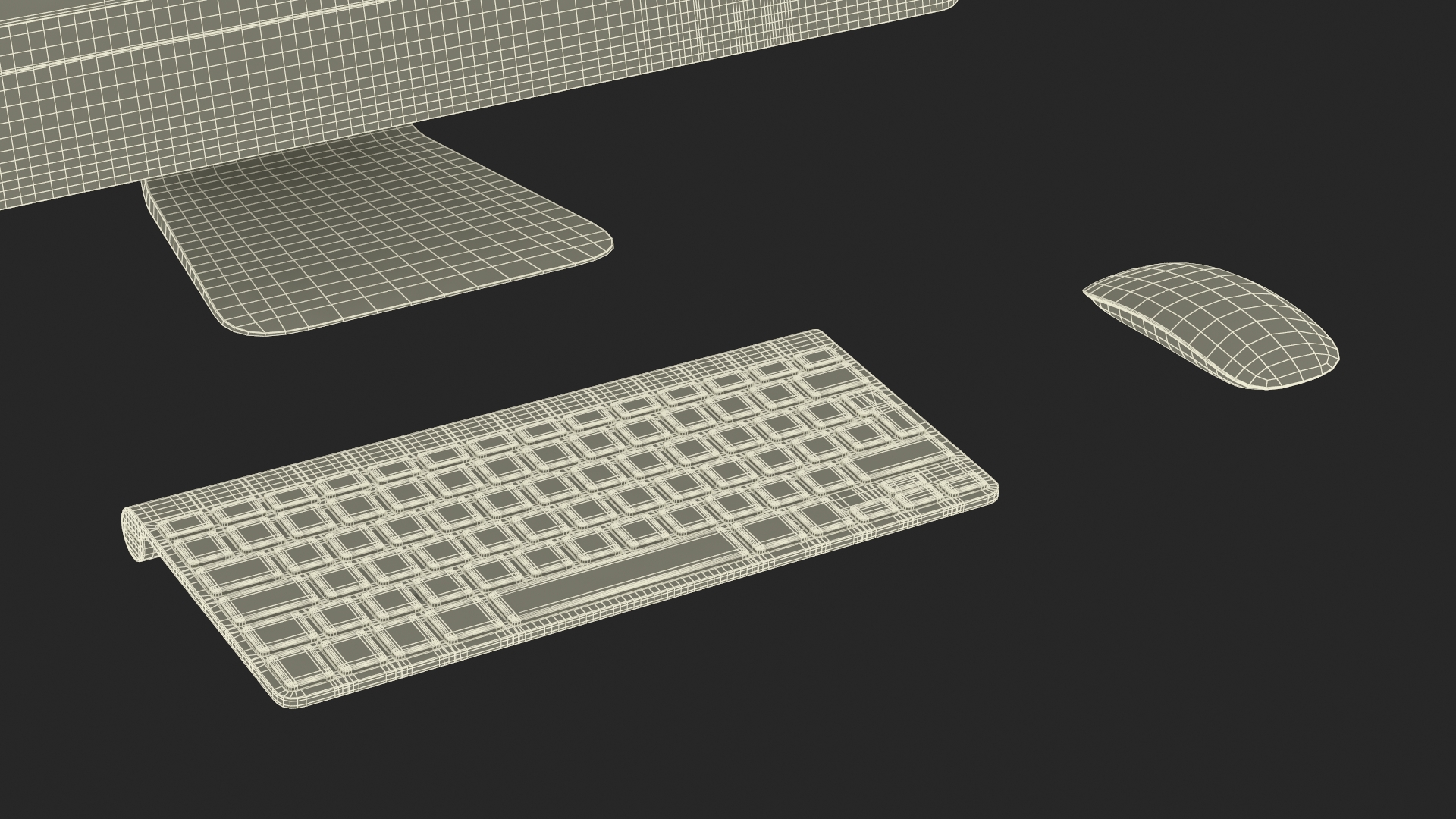 3D model Apple iMac 21.5 Inch