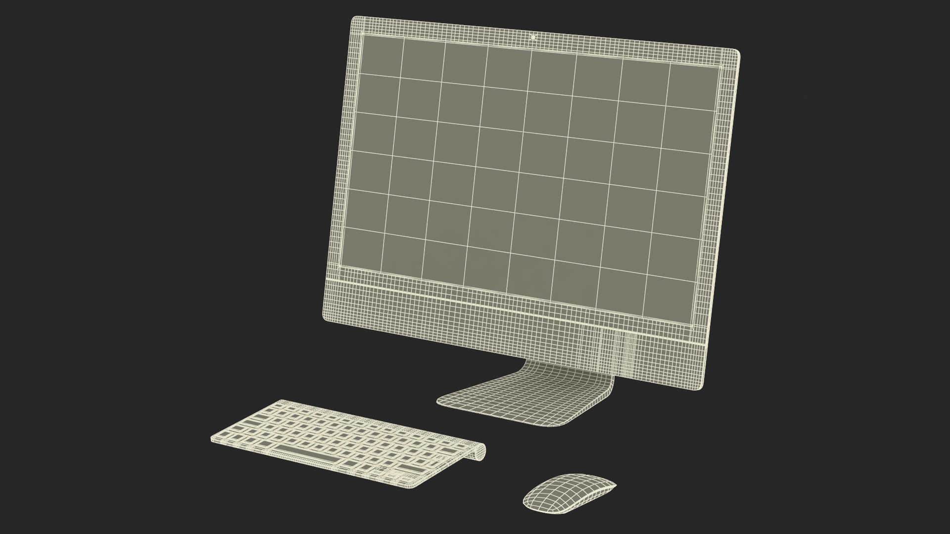 3D model Apple iMac 21.5 Inch