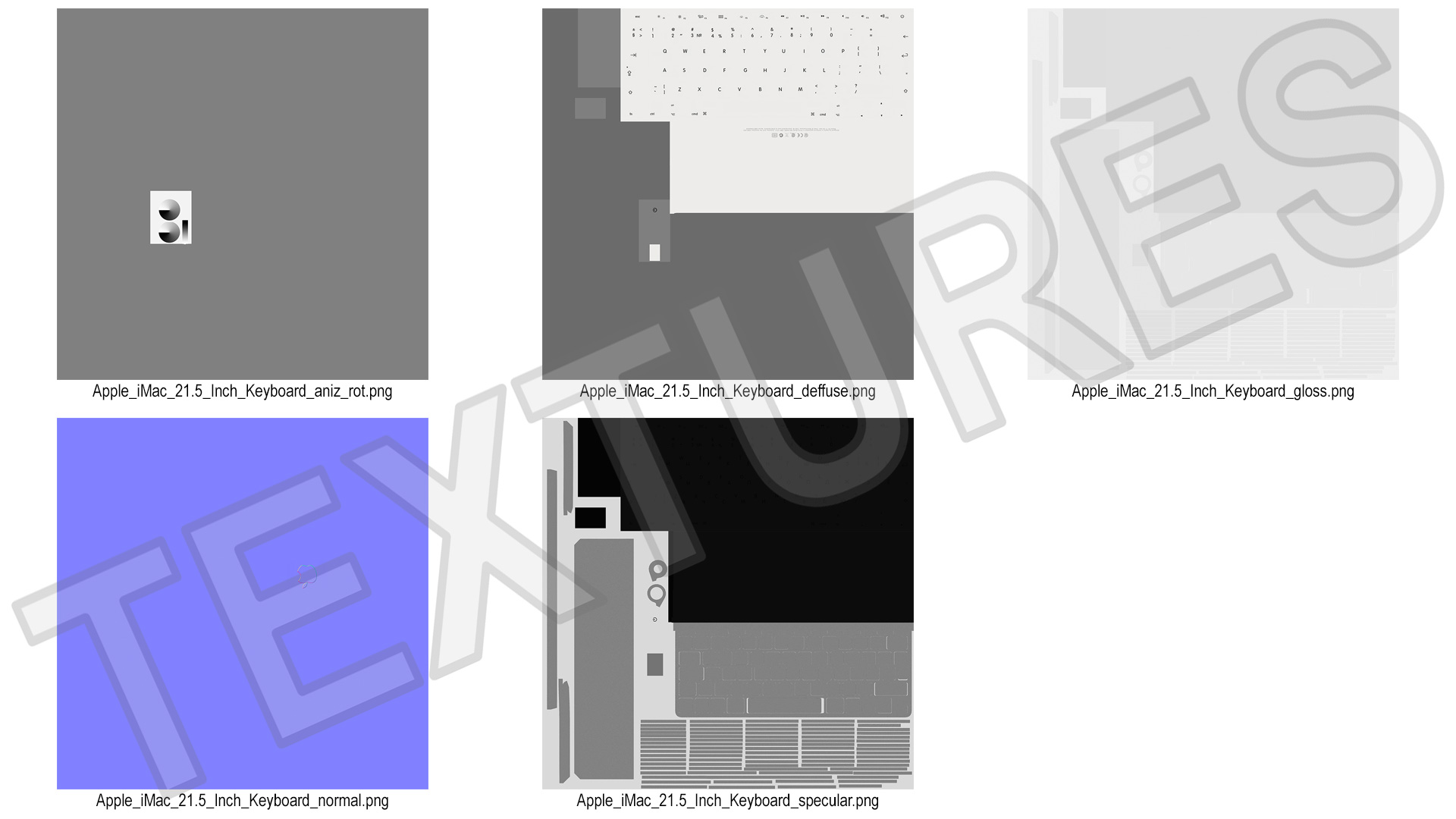 3D model Apple iMac 21.5 Inch