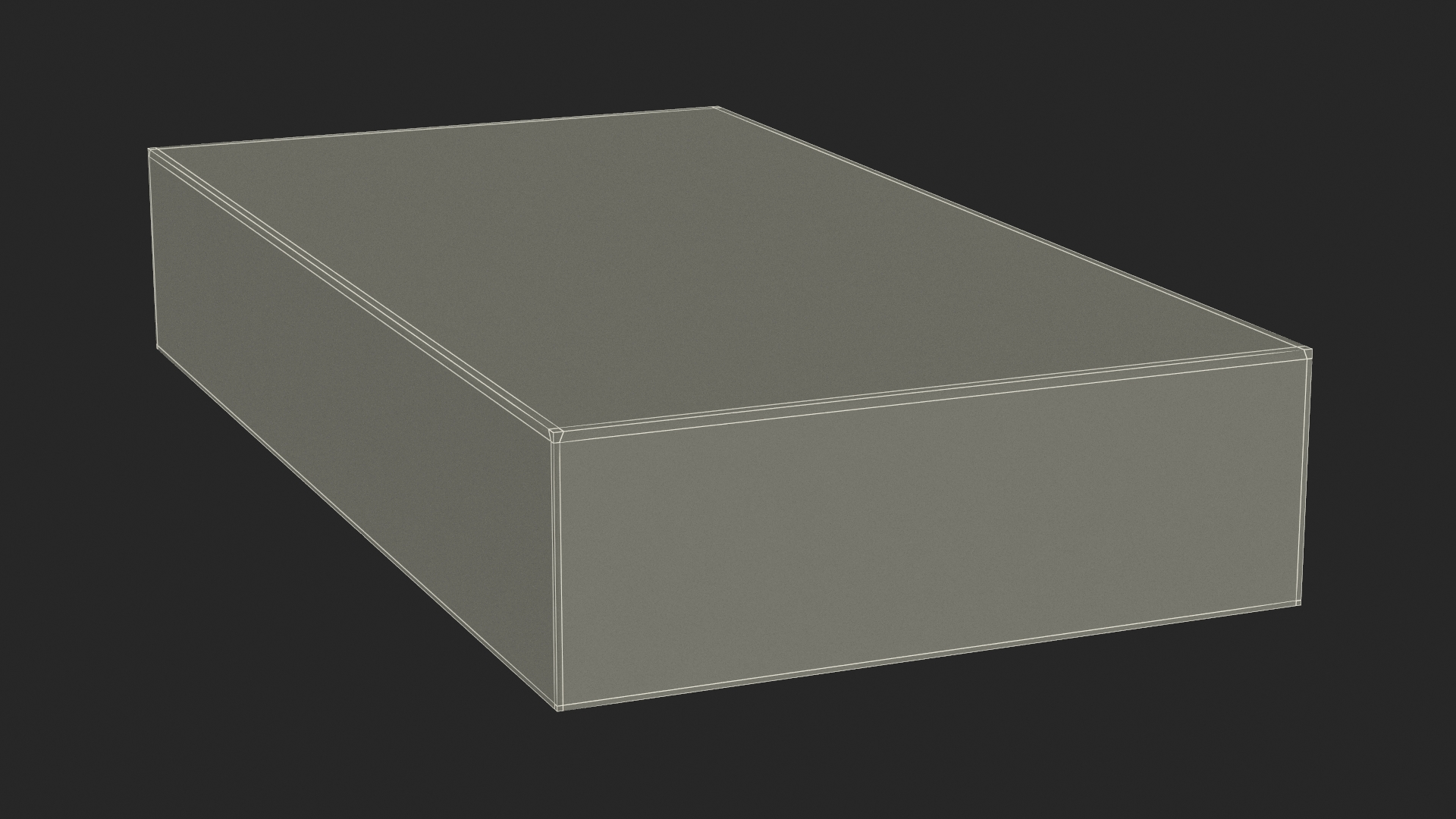 Apple iPhone 15 Pro Max Natural Titanium Packaging Box 3D model