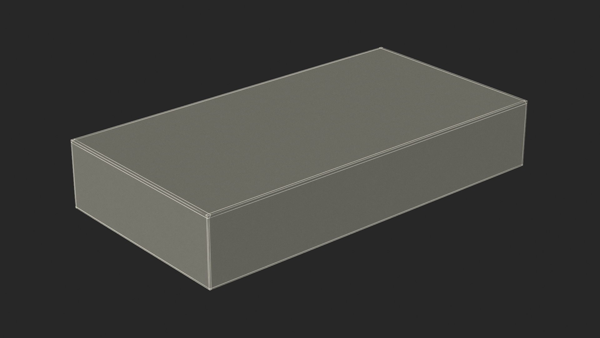 Apple iPhone 15 Pro Max Natural Titanium Packaging Box 3D model