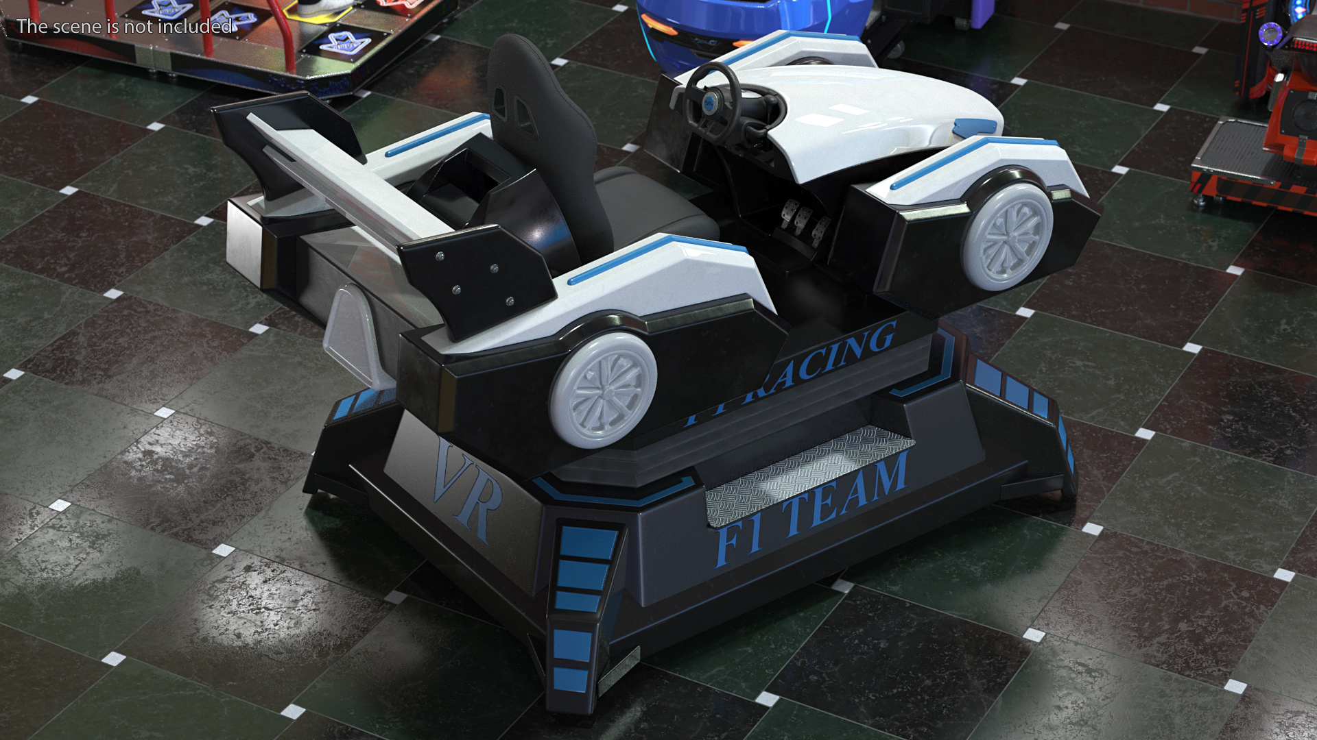3D Virtual Reality Racing Game Off