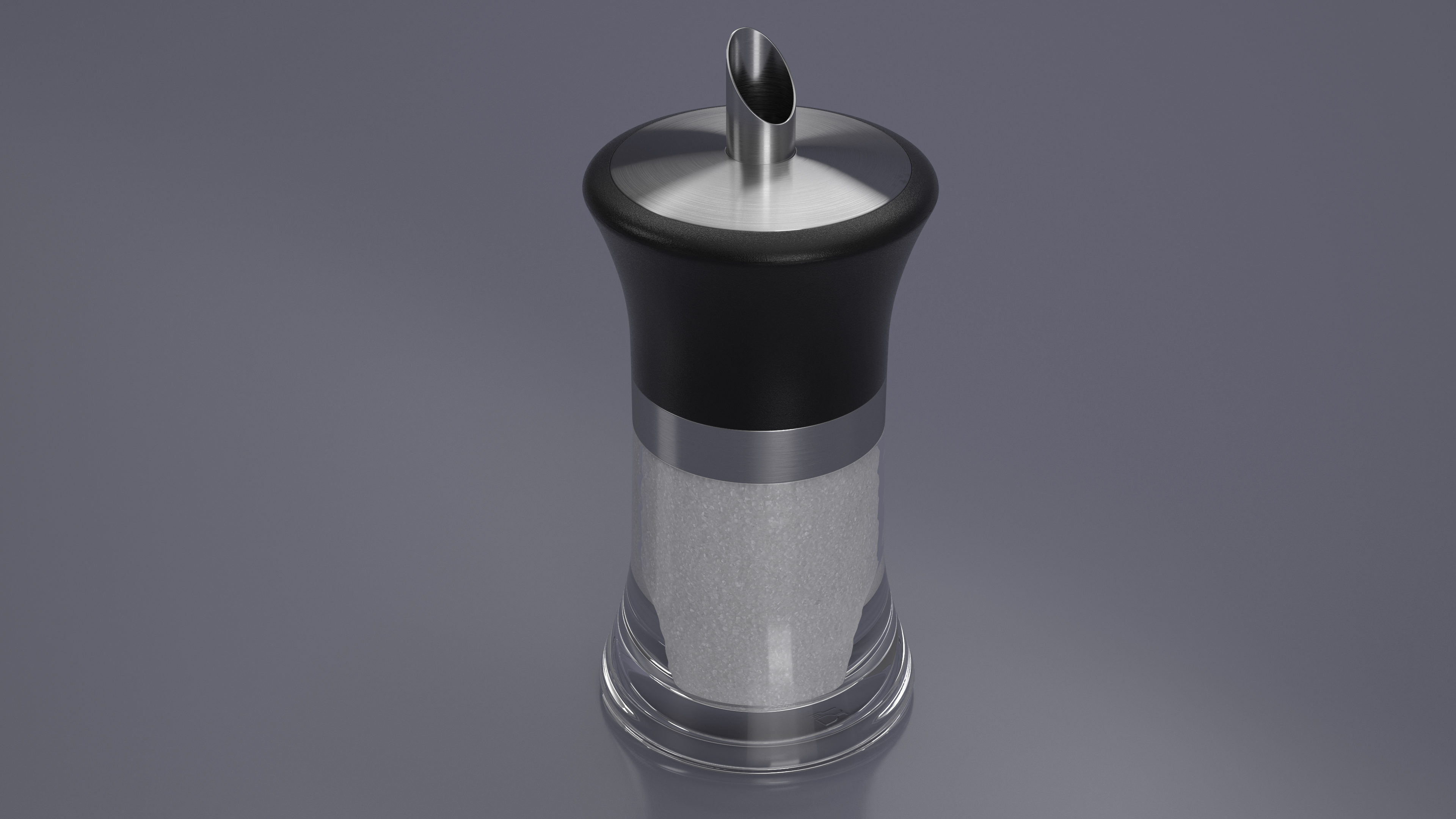 3D Glass Dispenser with Sugar