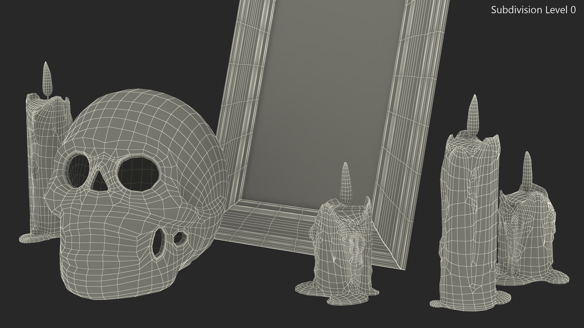 Day of the Dead Memorial 3D model