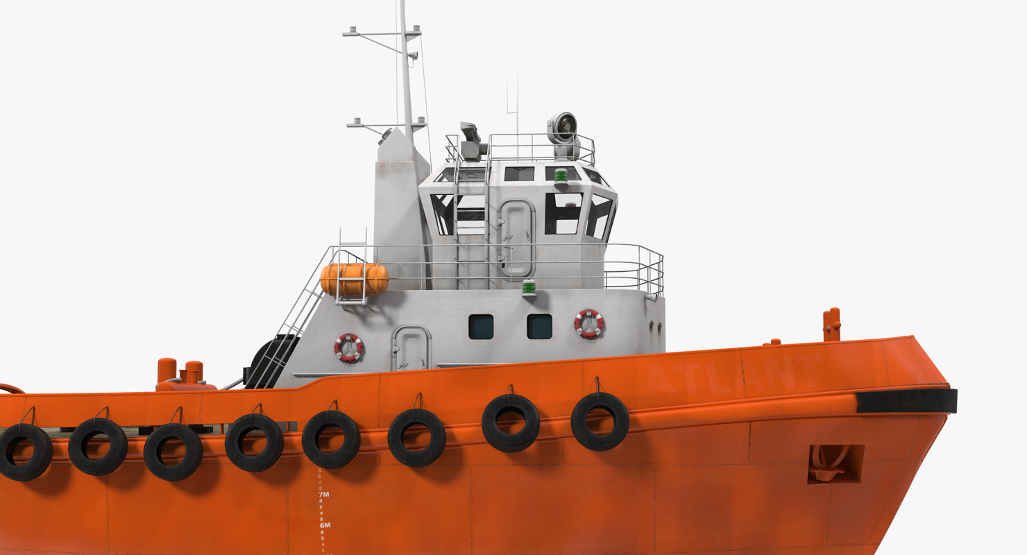 3D model Deep Sea Tug Generic