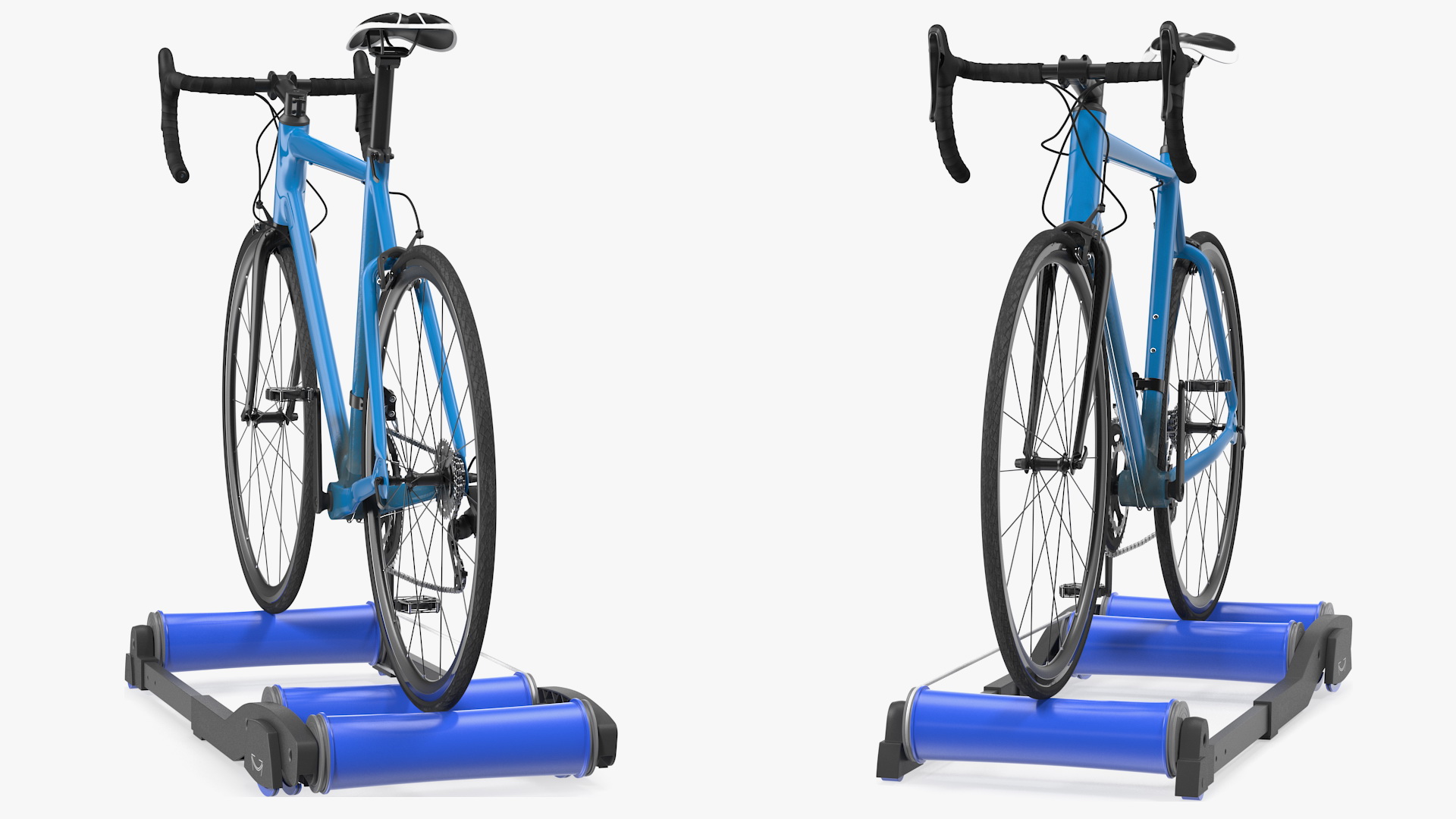 3D Road Bike Riding Roller Trainer