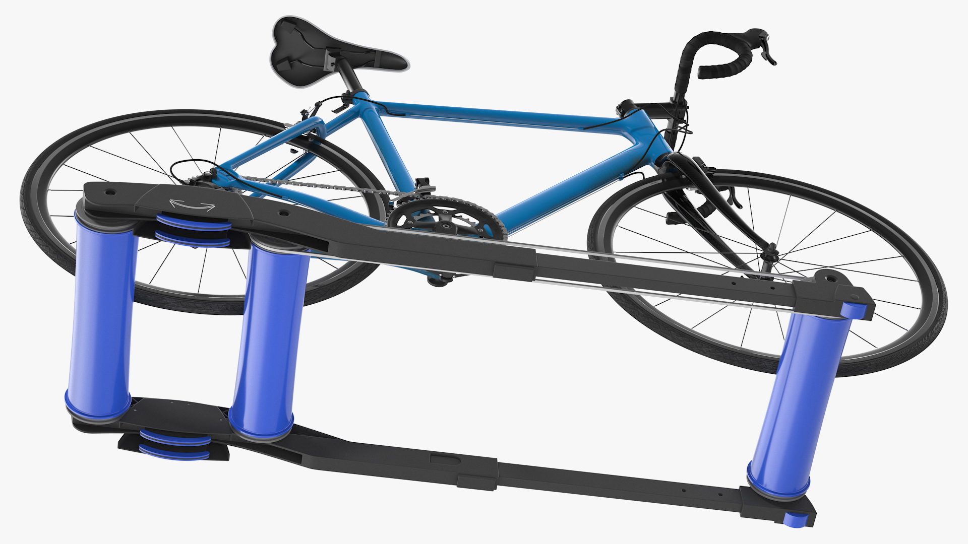3D Road Bike Riding Roller Trainer