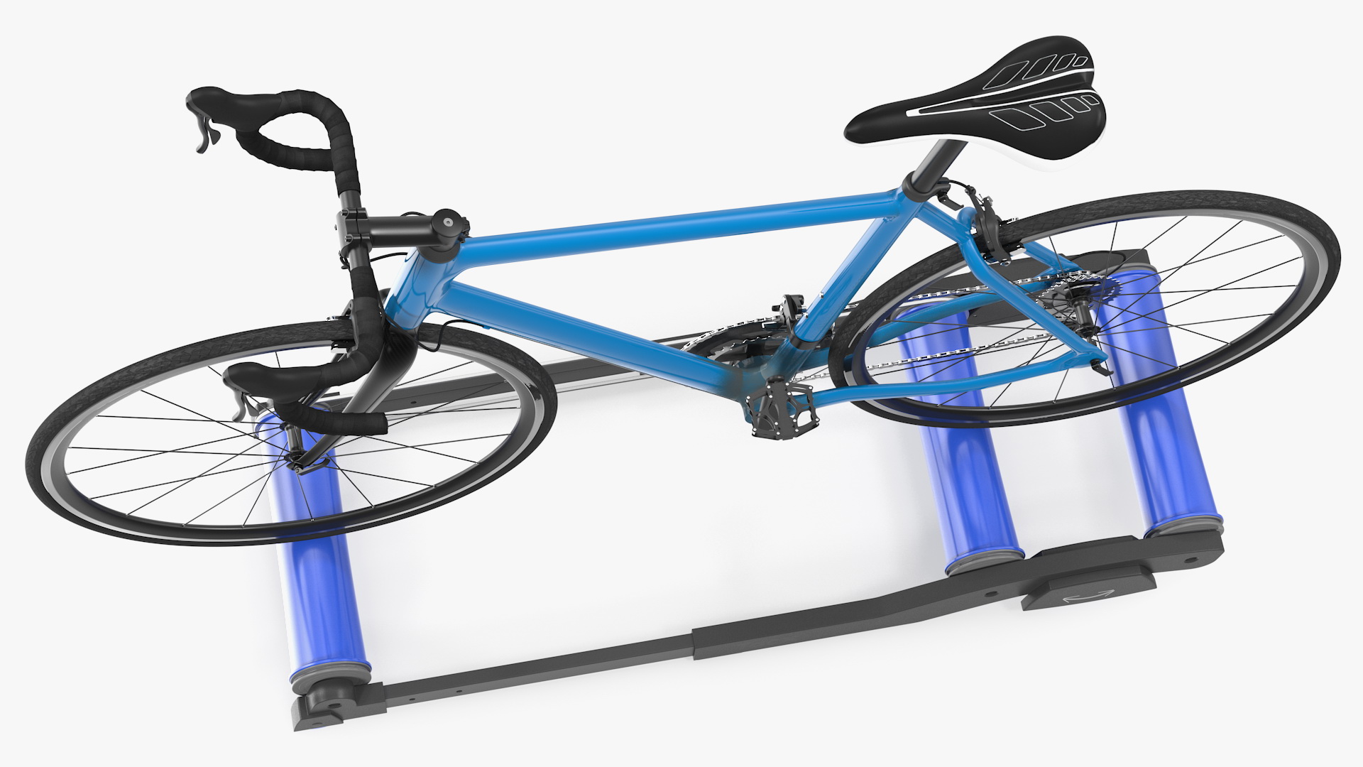 3D Road Bike Riding Roller Trainer