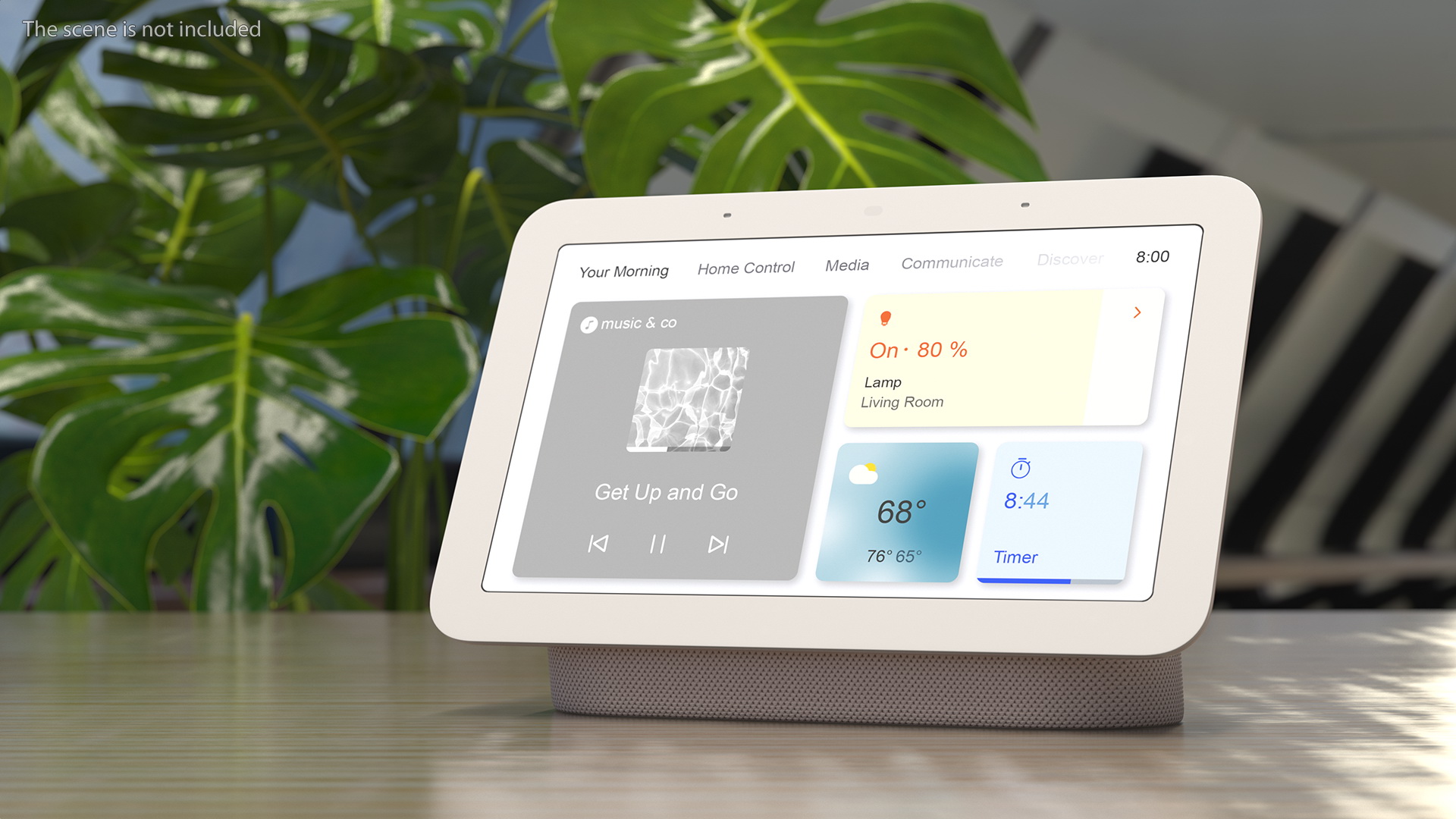 Nest Hub Smart Display 2Gen Sand 3D