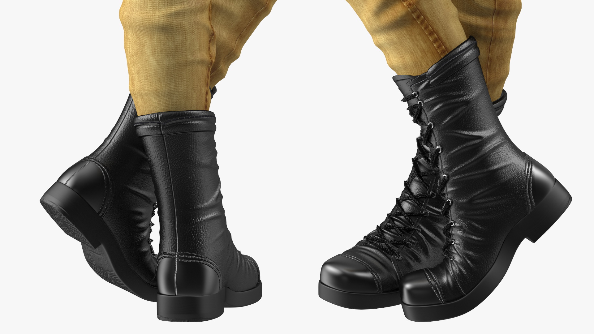 3D Light Skin Teenager Fashionable Style Standing Pose