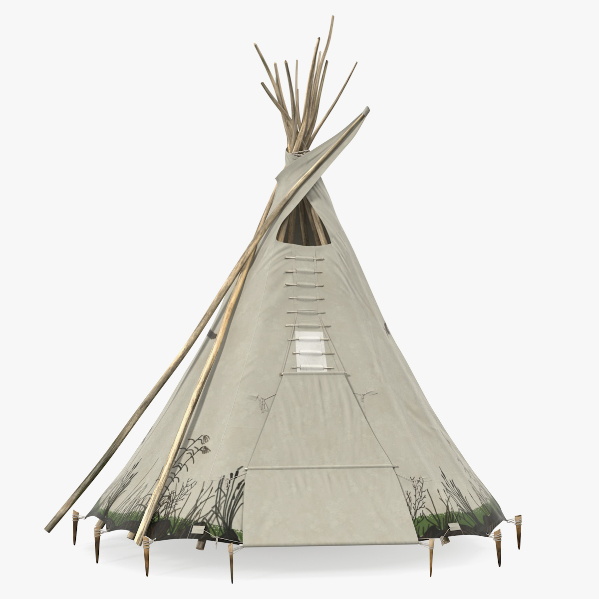 Traditional Tipi, view 3