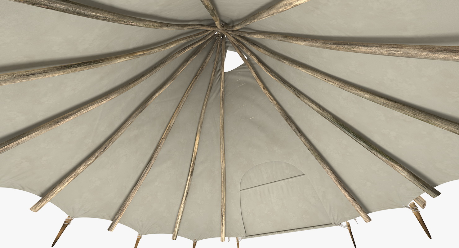 3D Traditional Tipi
