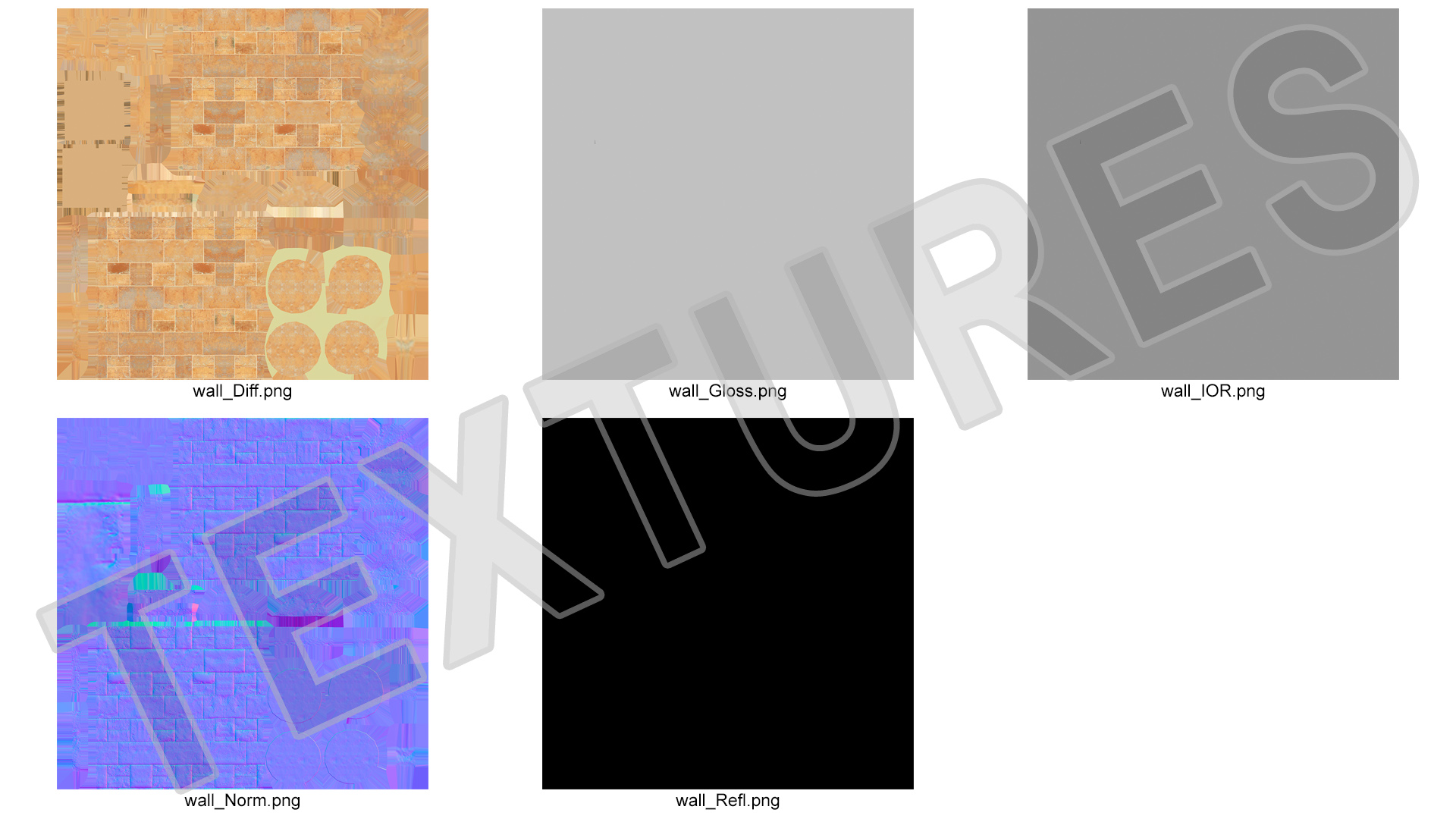 3D model Gate Posts