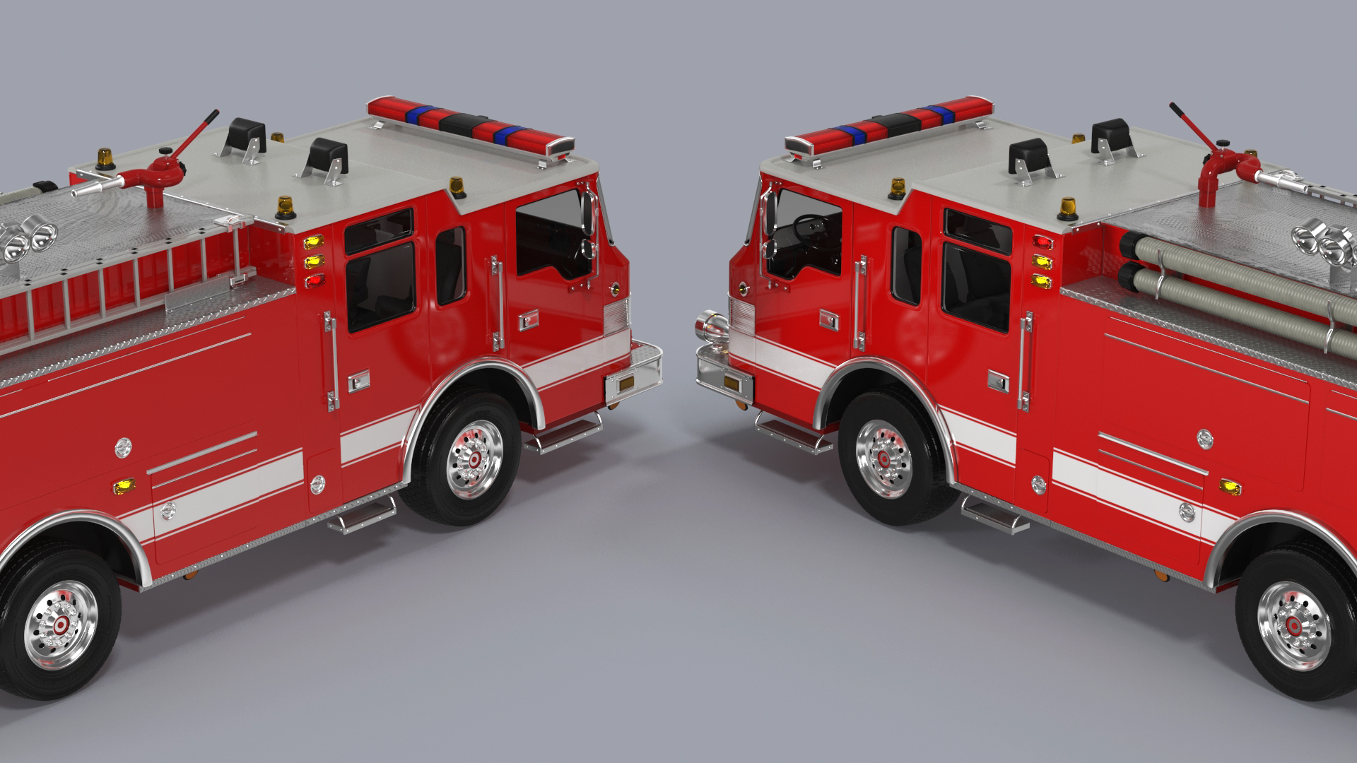 Pumper Fire Truck 3D