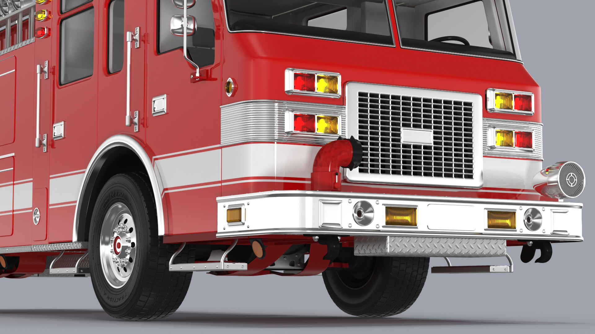 Pumper Fire Truck 3D