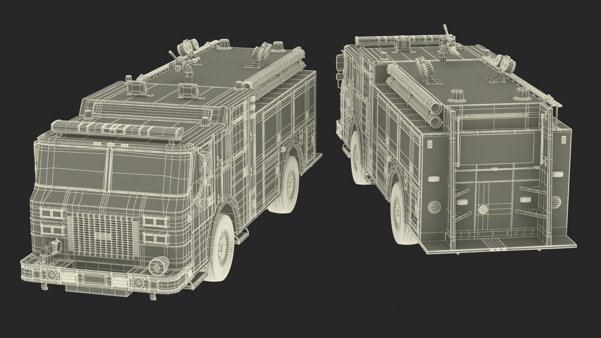 Pumper Fire Truck 3D