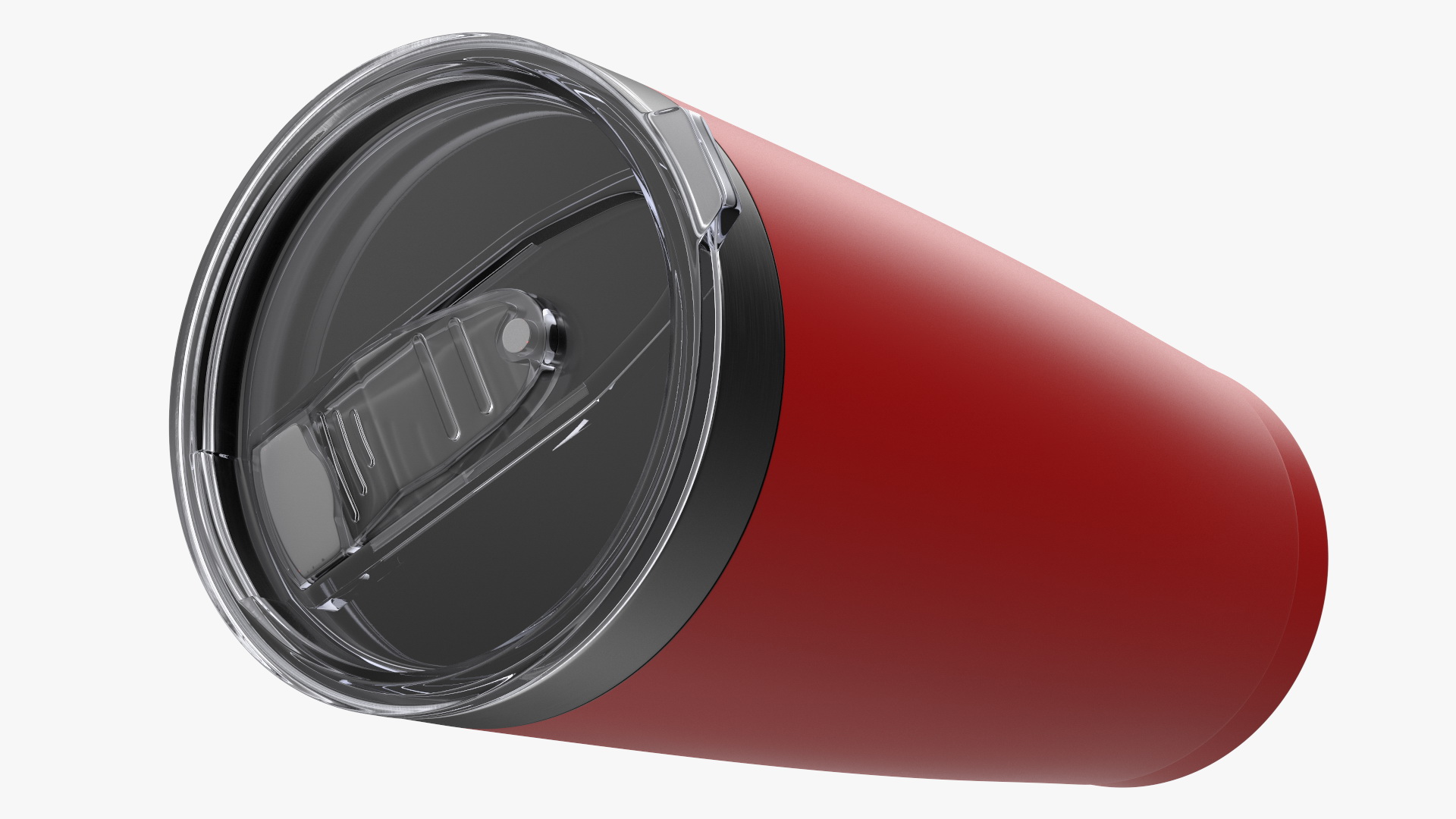 3D model Stainless Steel Thermo Cup Red