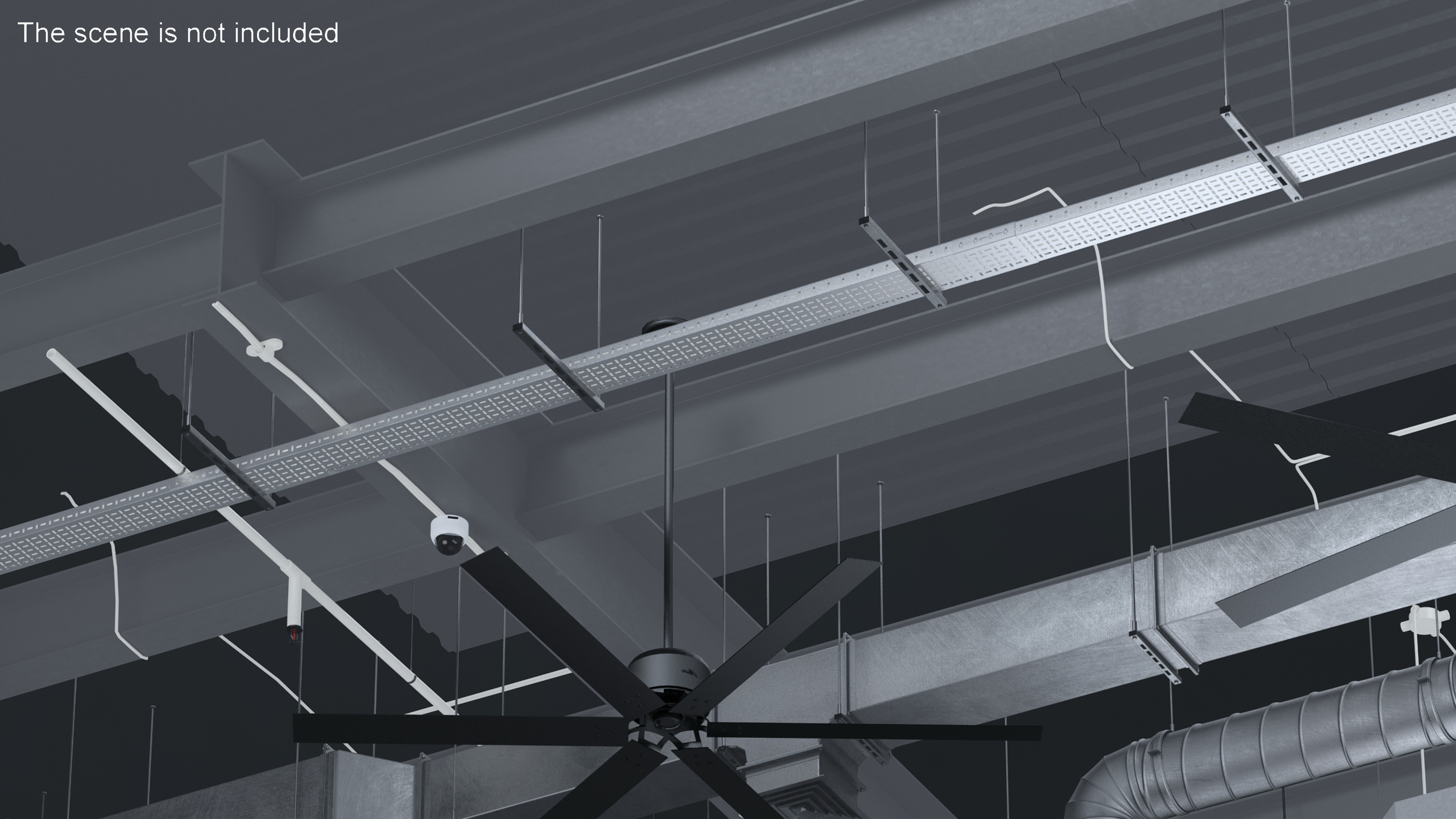 Cable Tray Kit 3D model