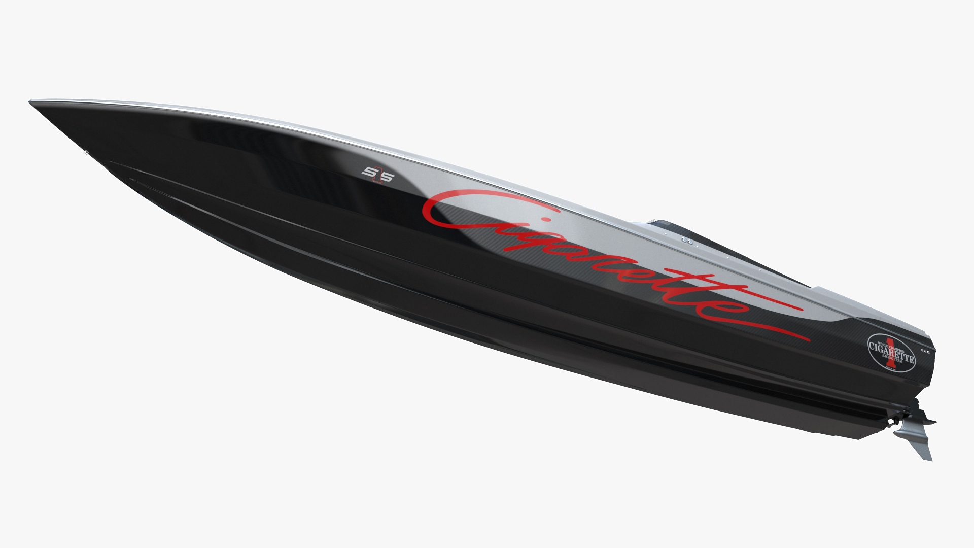 3D model CigaretteBoat515 Red