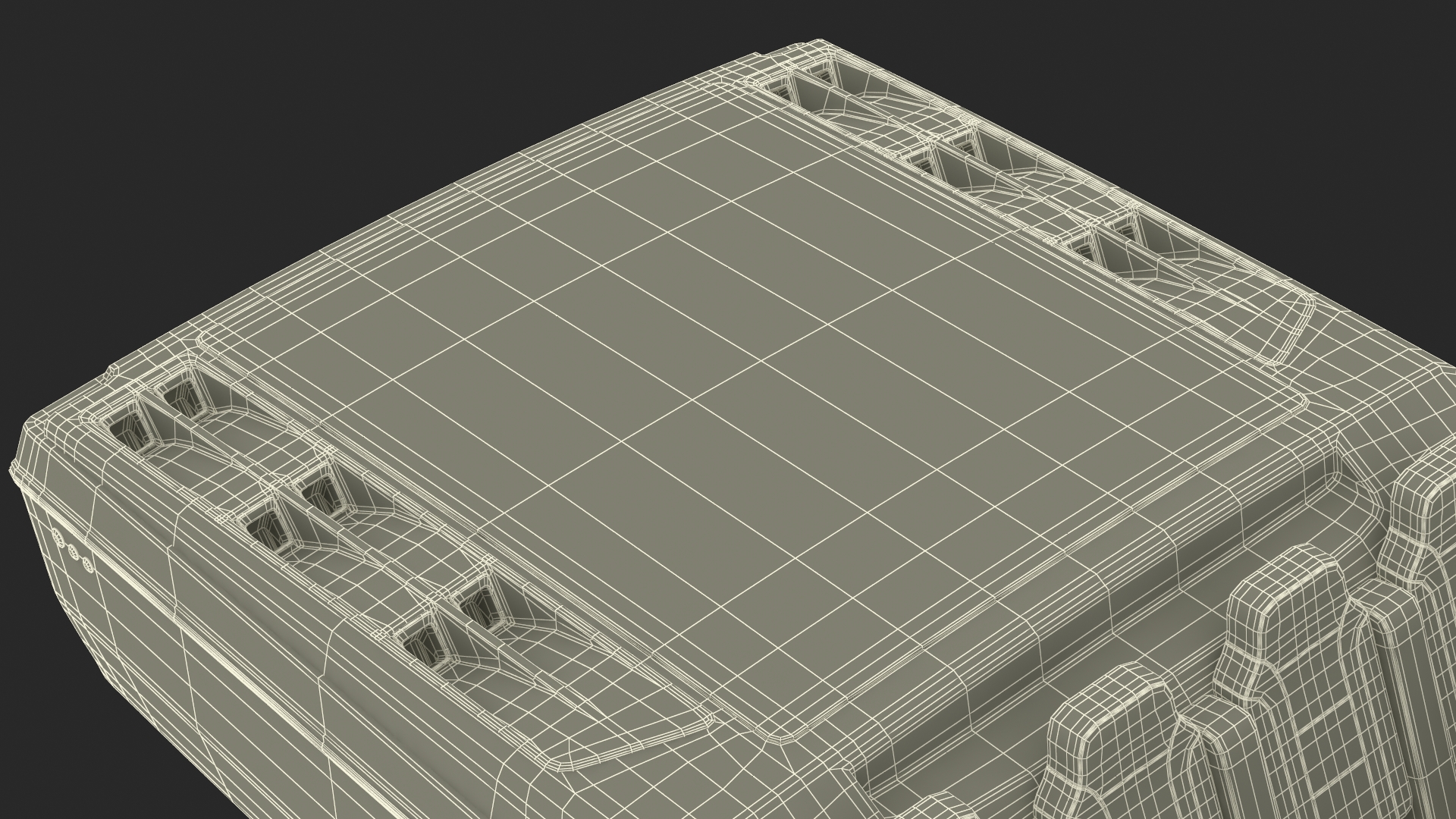 3D model CigaretteBoat515 Red