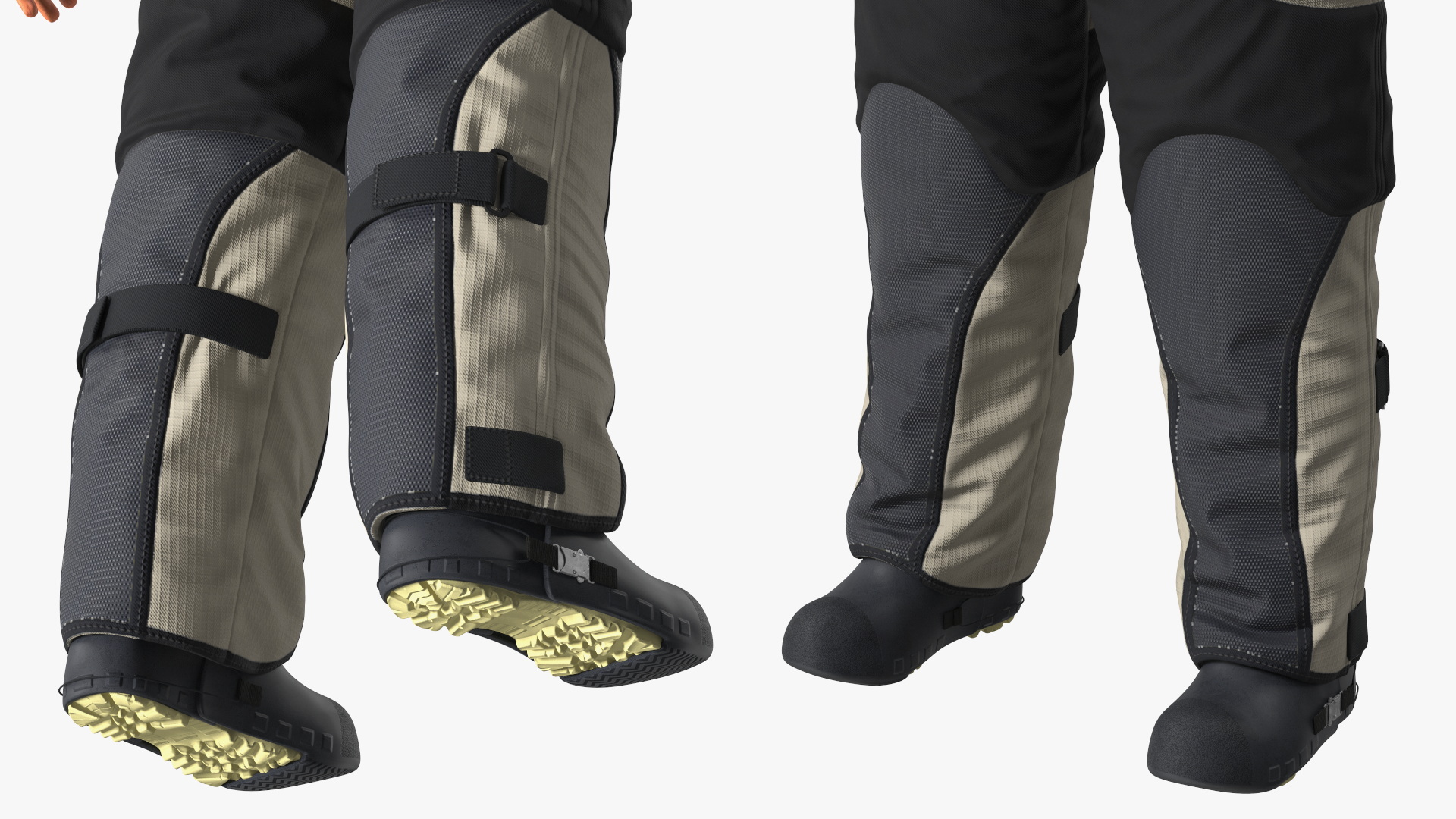 EOD 10 Bomb Suit Gray Rigged for Cinema 4D 3D