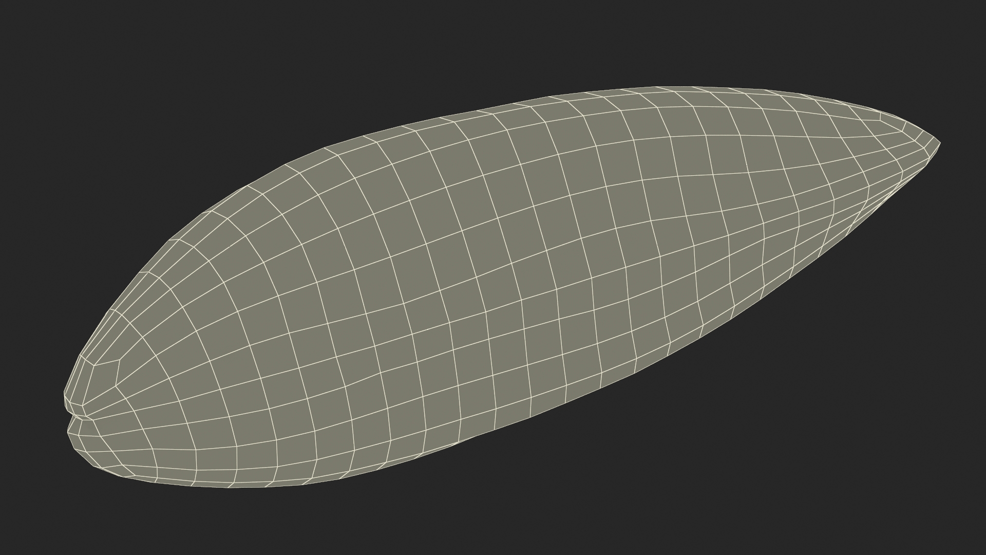 3D model Realistic Clam Shell