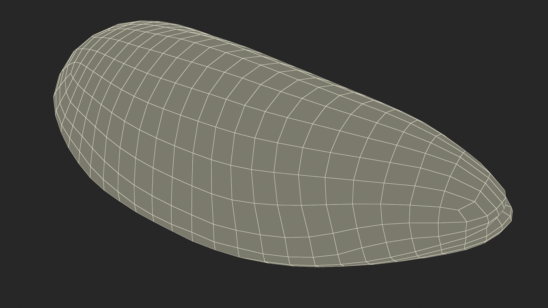 3D model Realistic Clam Shell