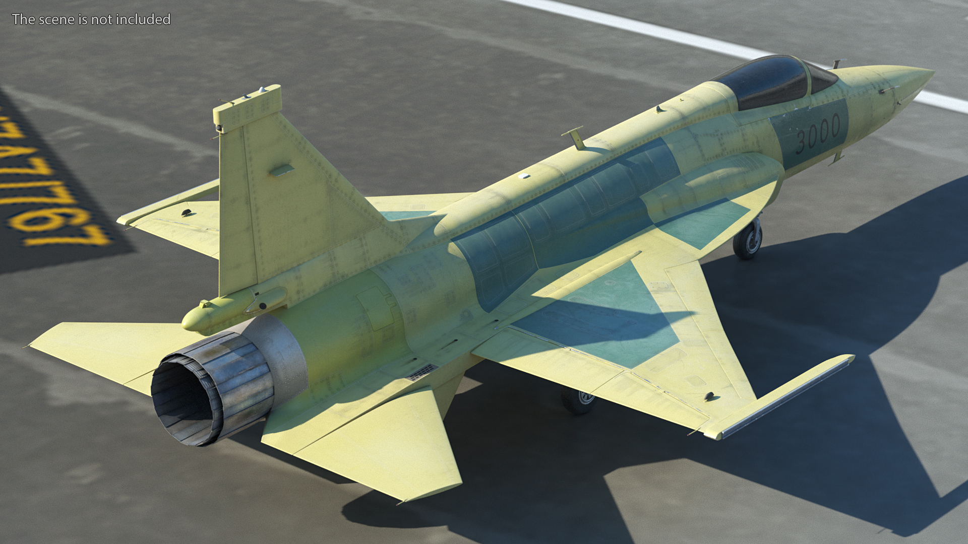 3D model Chengdu FC-1 Xiaolong Exterior Only