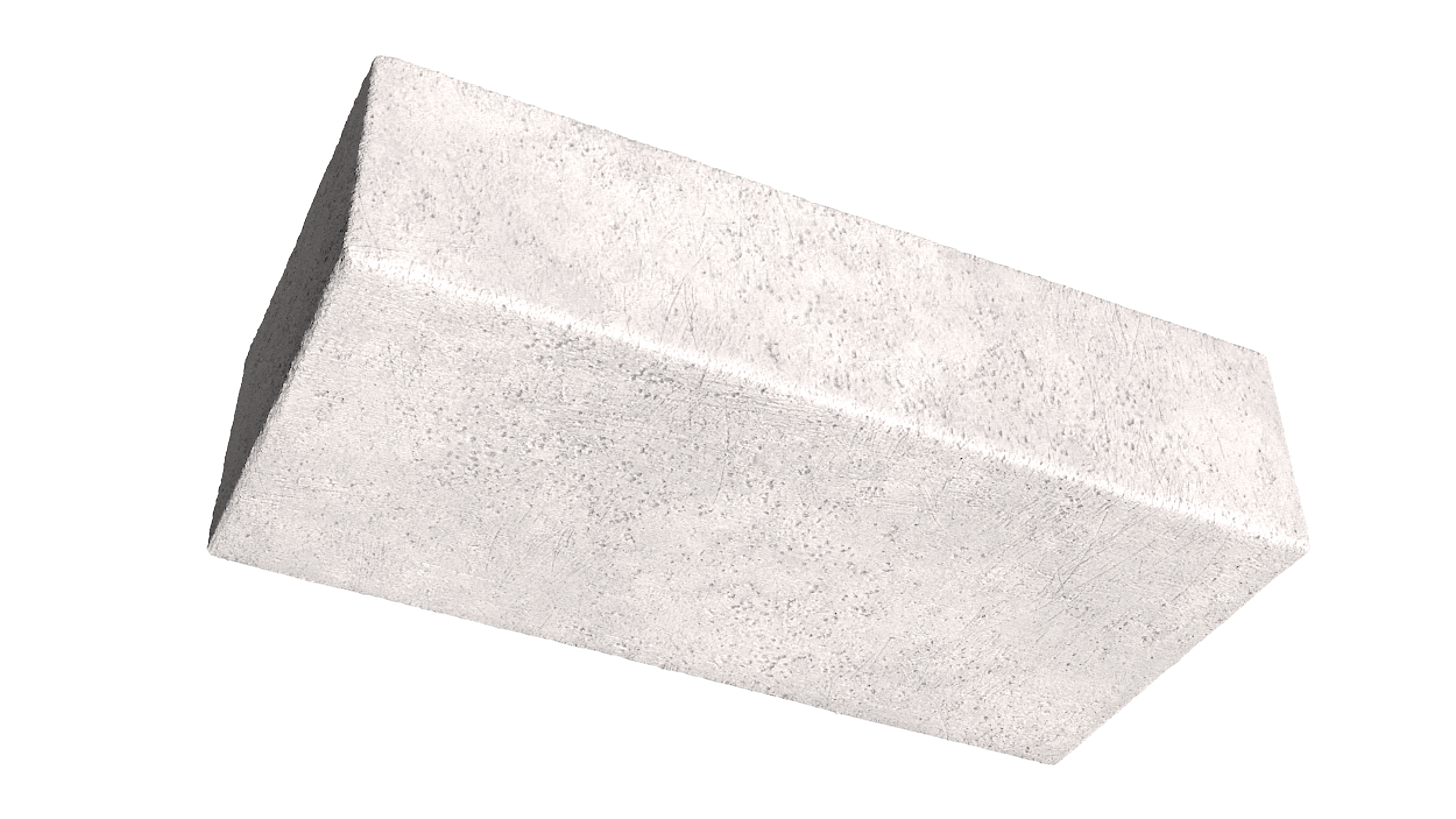 Sand Lime Brick Frogged White 3D model