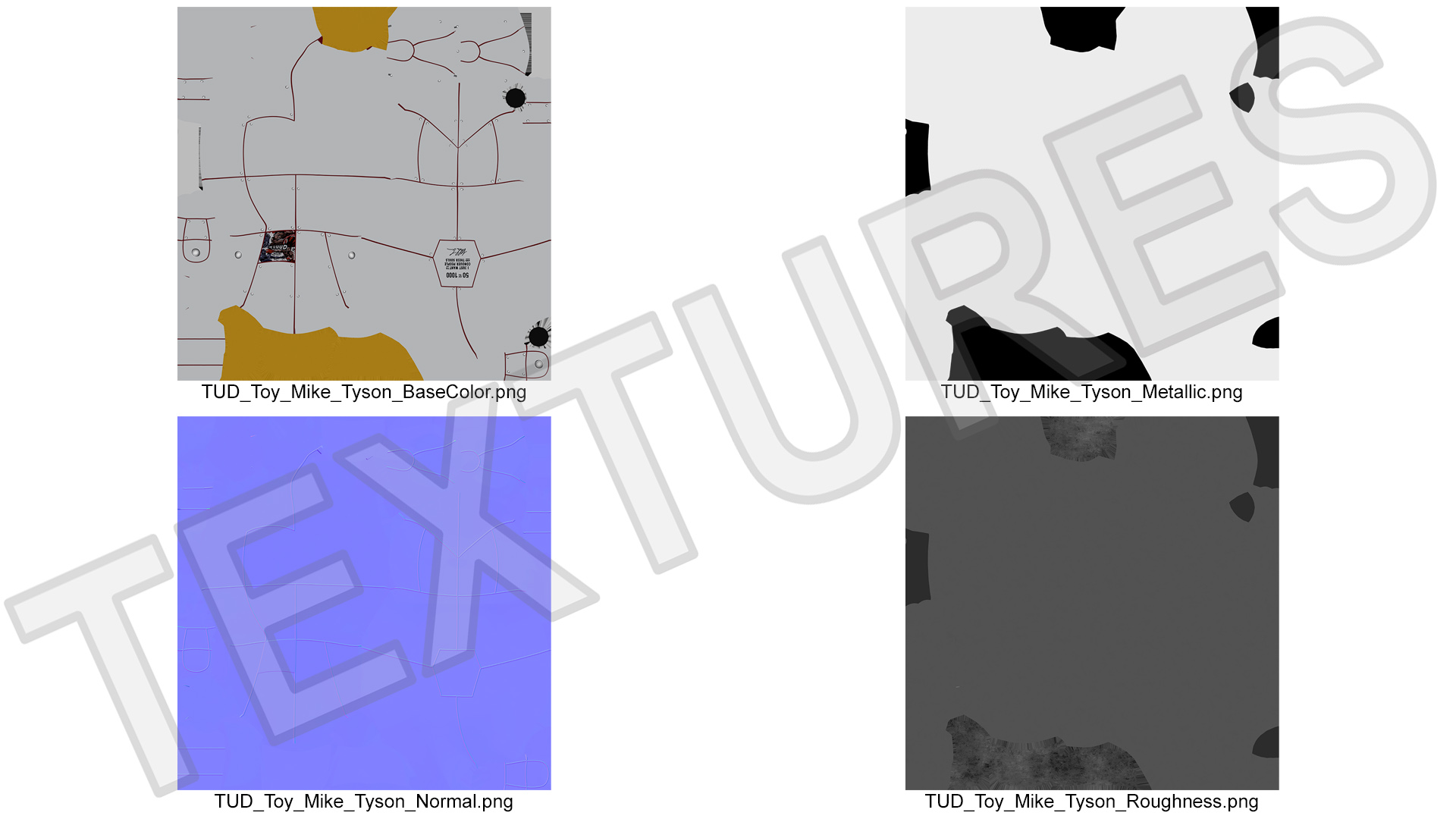 TUD Toy Chrome 3D model