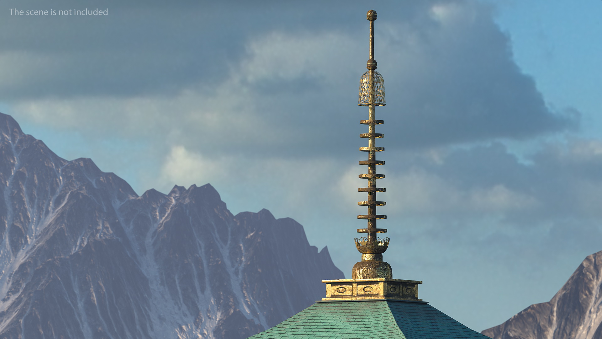 Traditional Japanese Temple 3D